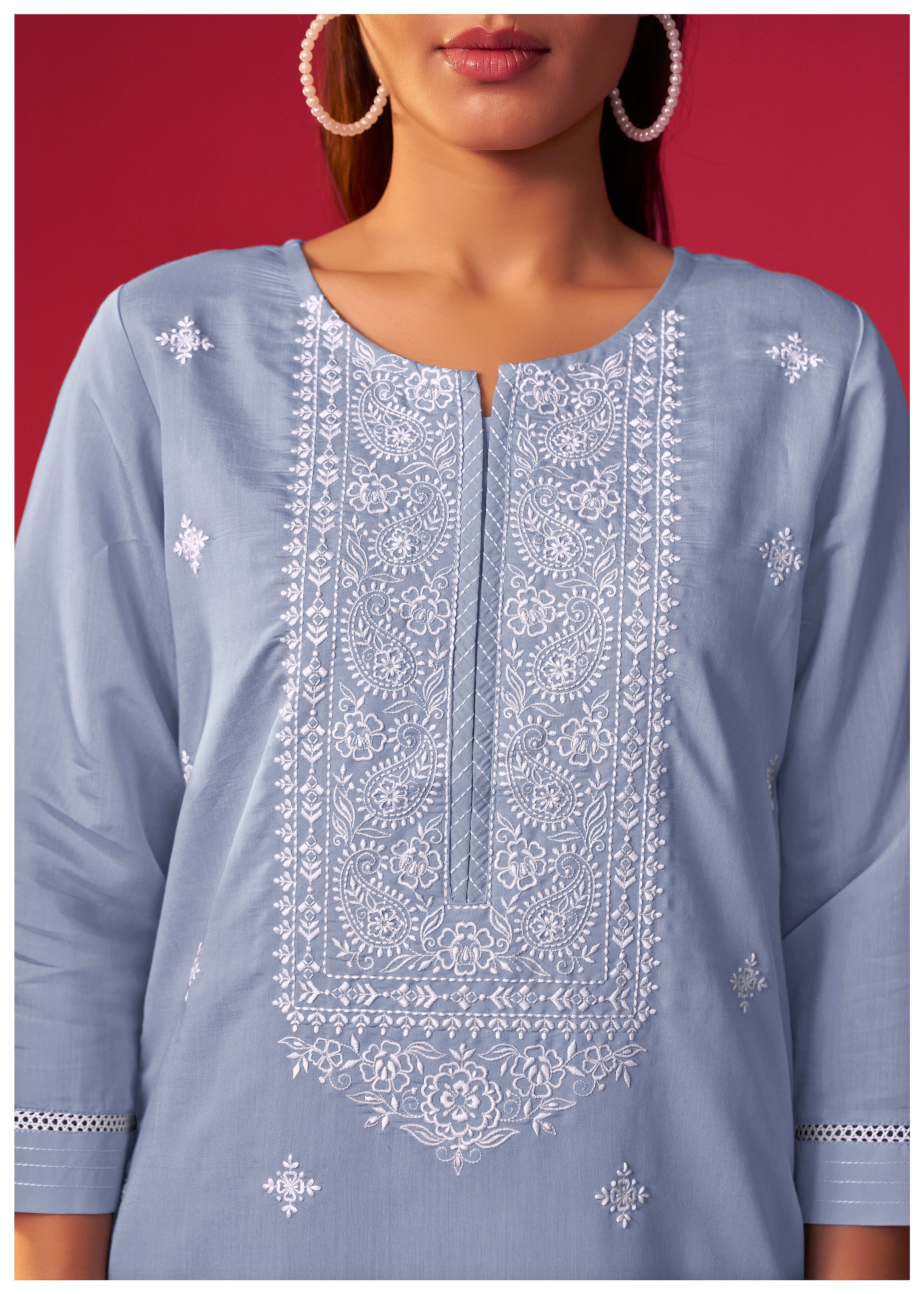 Chikankari Kurta Set