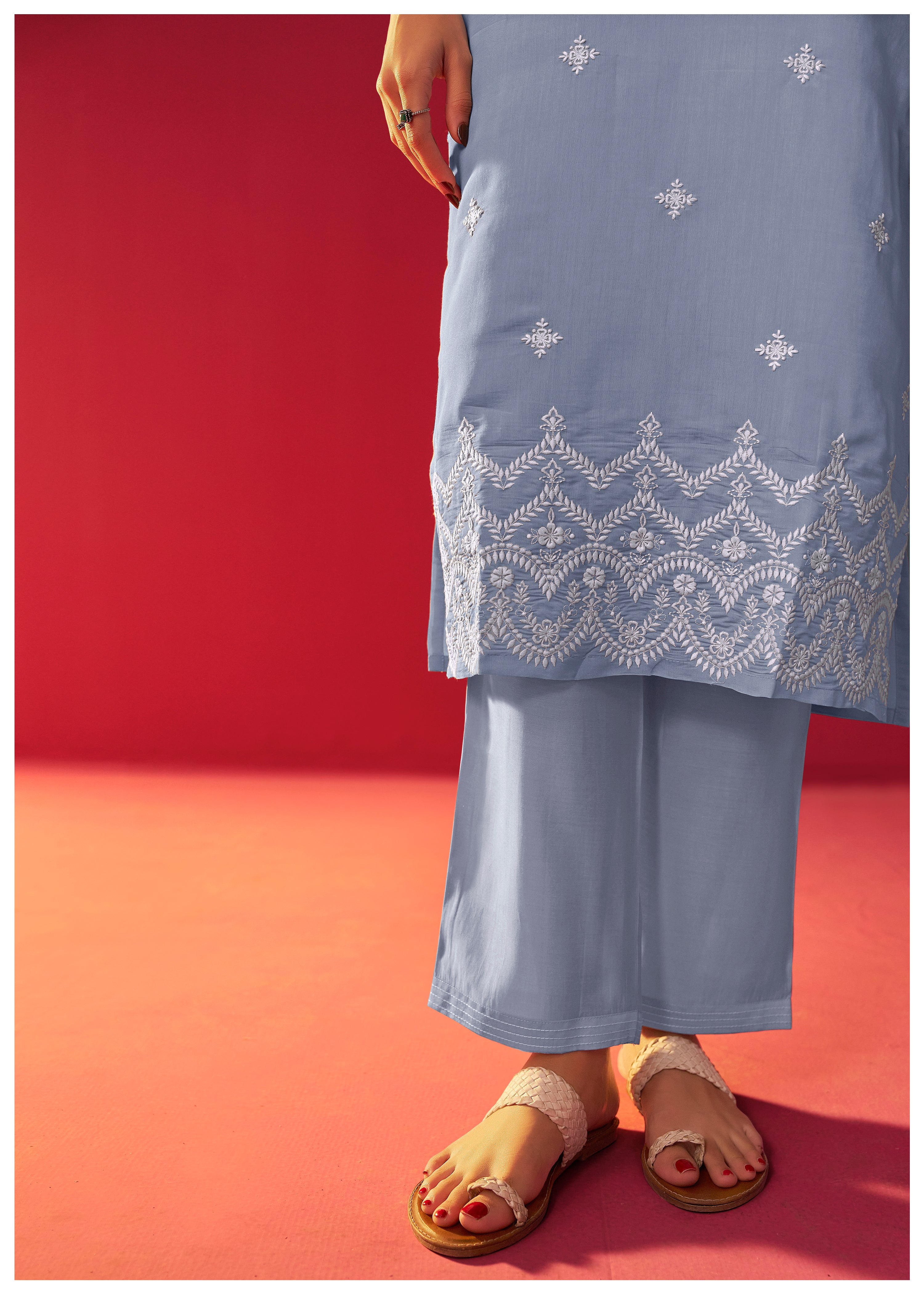 Chikankari Kurta Set