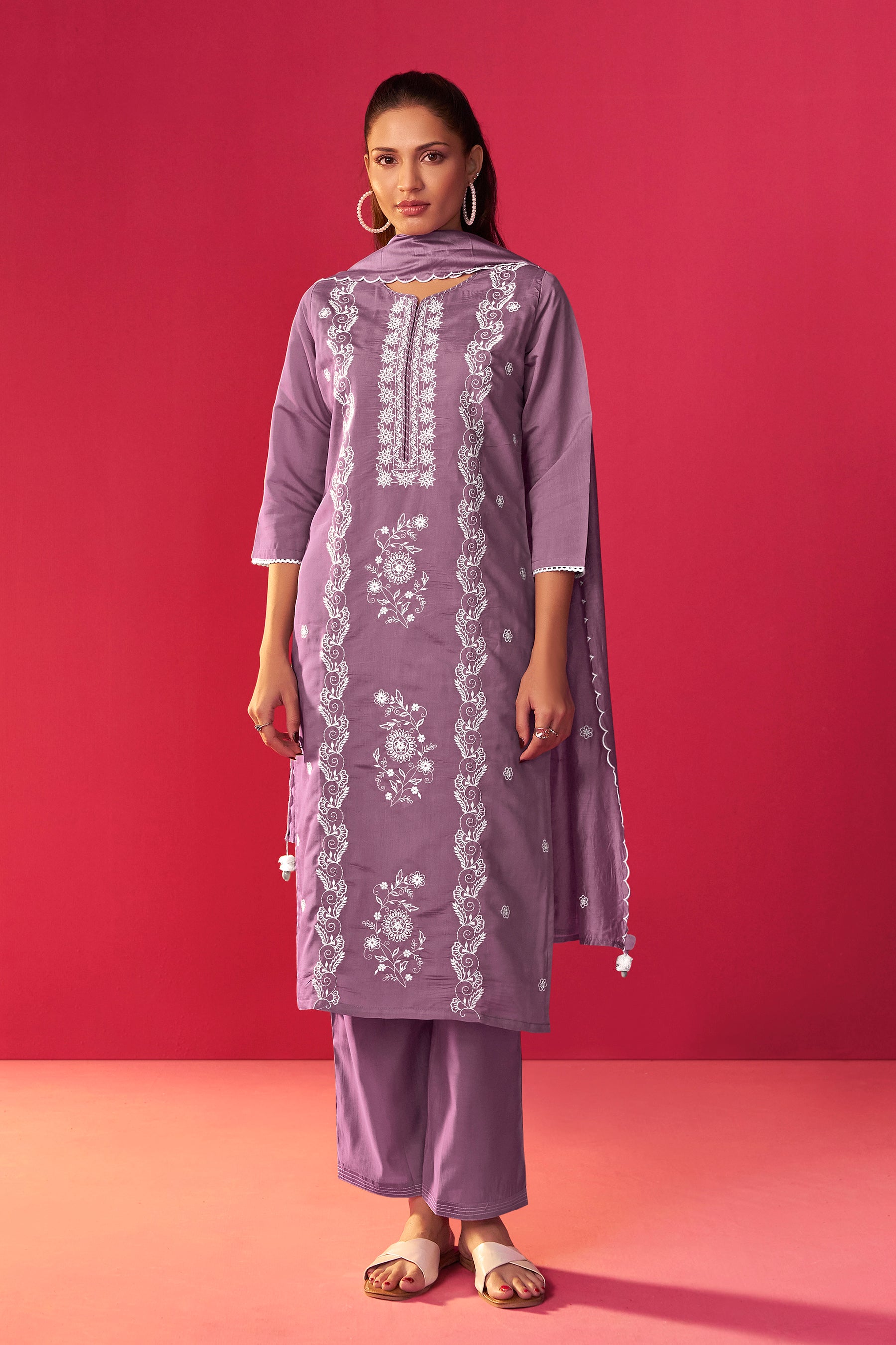 Chikankari Kurta Set