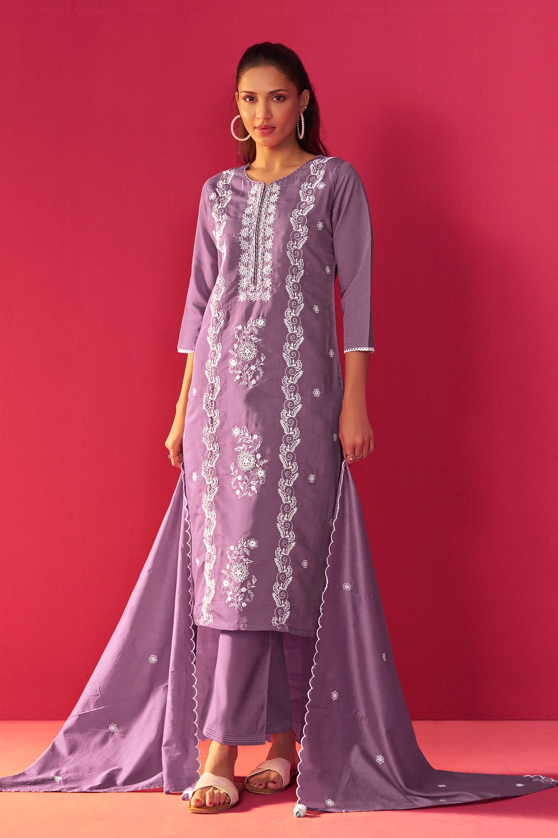 Chikankari Kurta Set