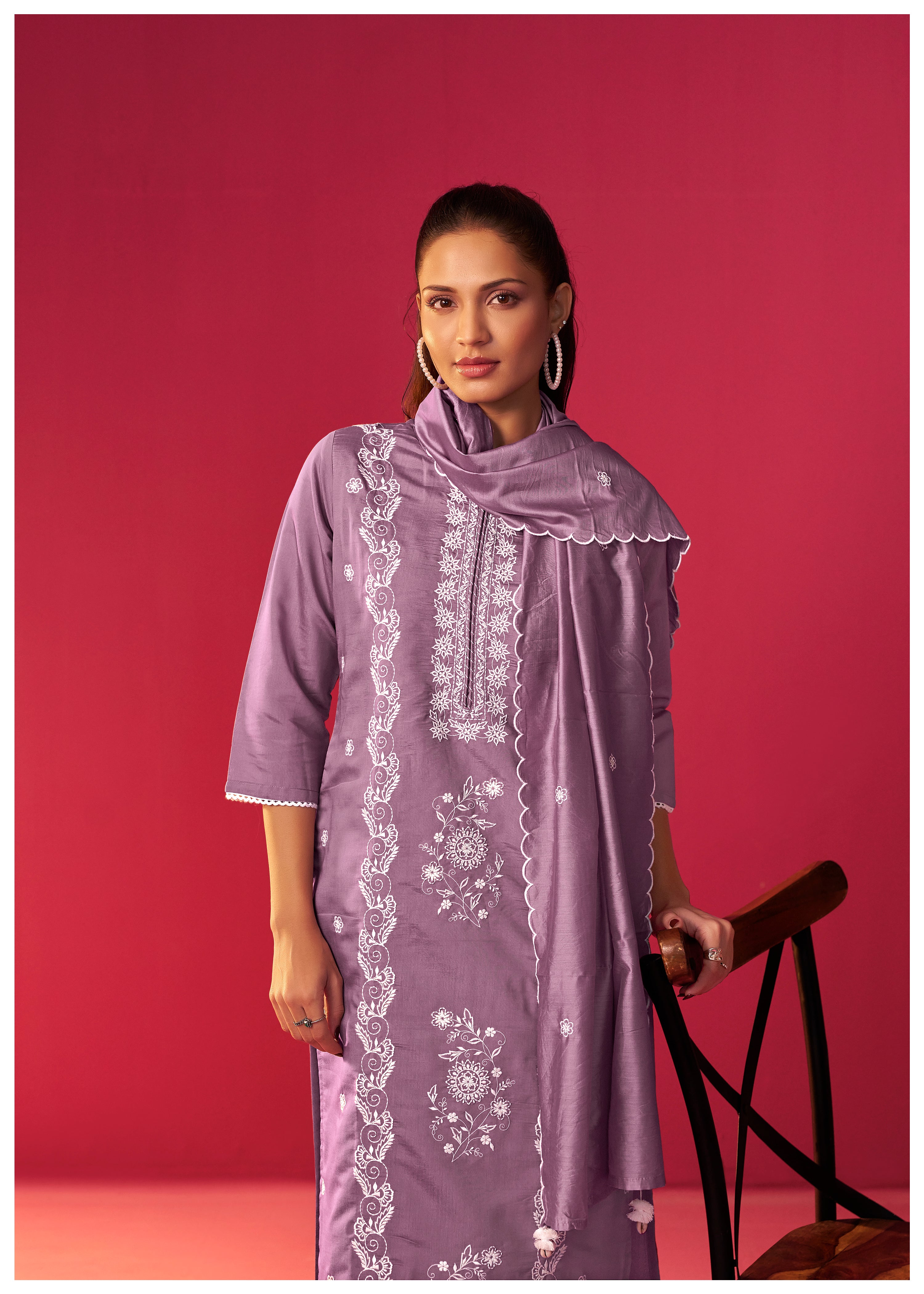 Chikankari Kurta Set