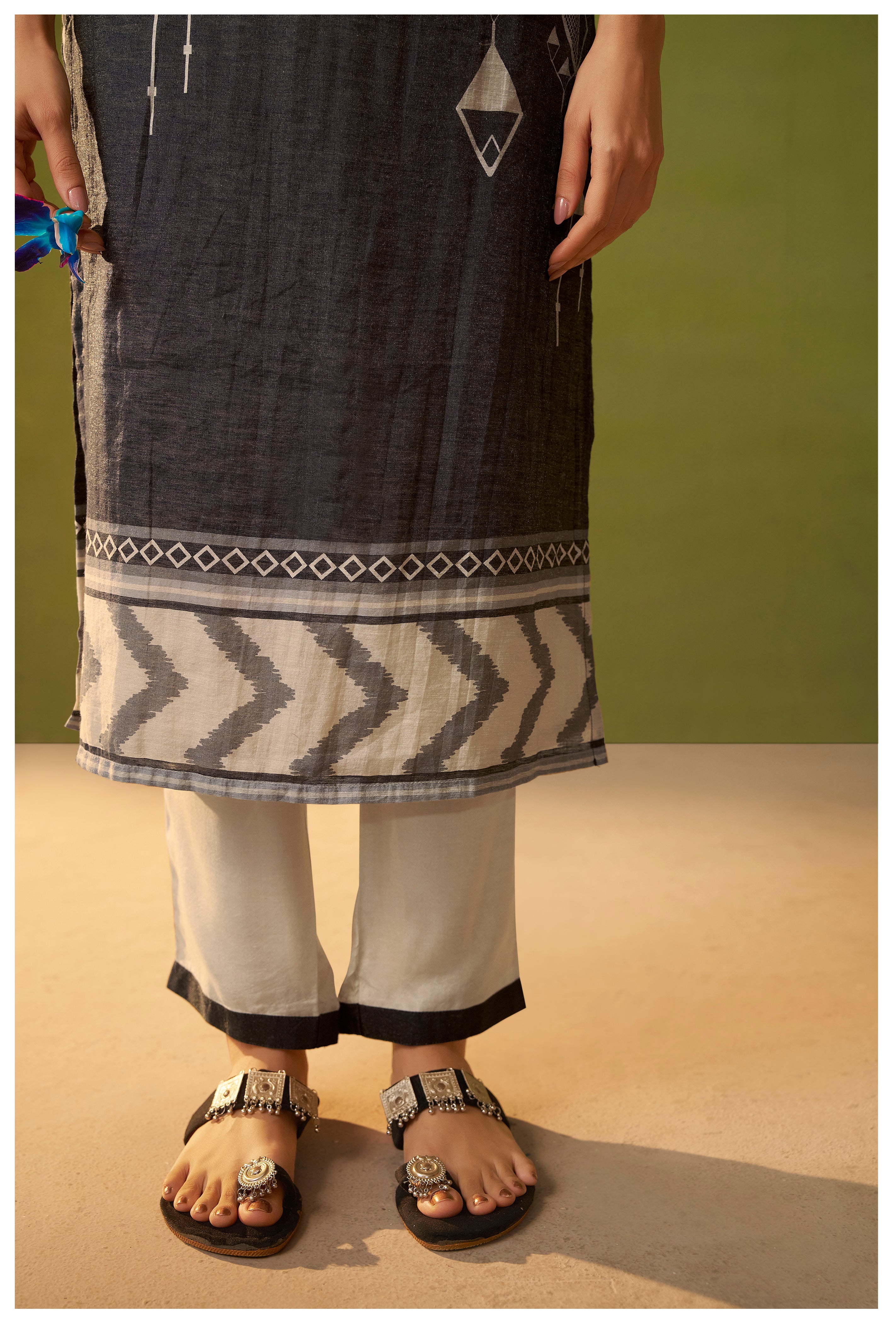 Shimmer Linen Digital Print Set