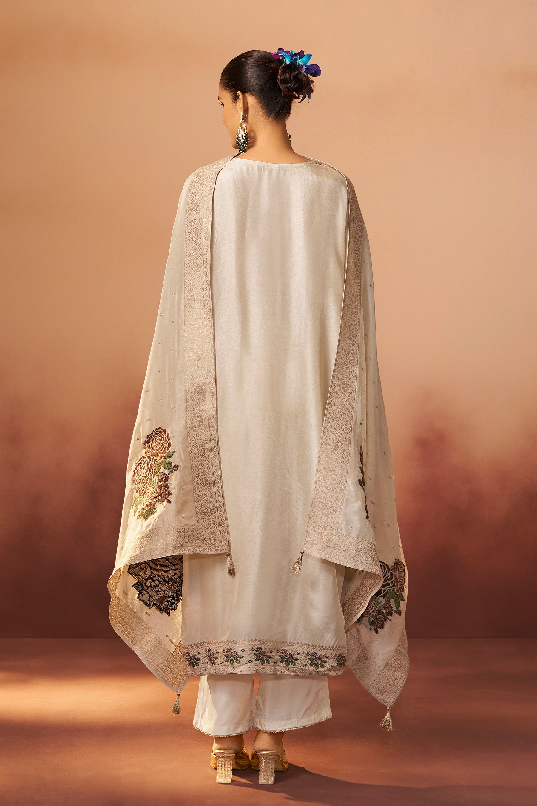 Russian Jacquard Set – Cream