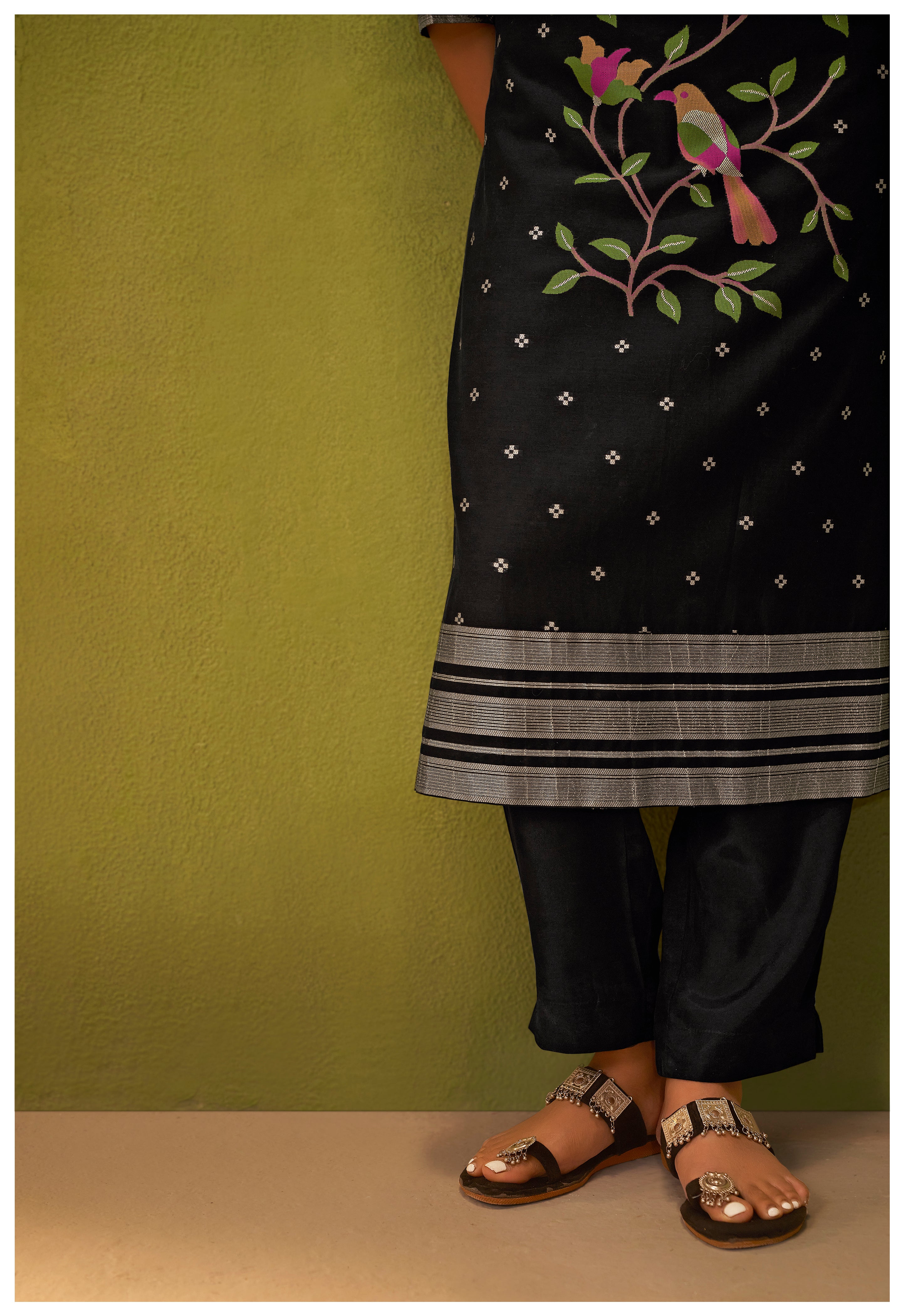 Chanderi Jacquard Set