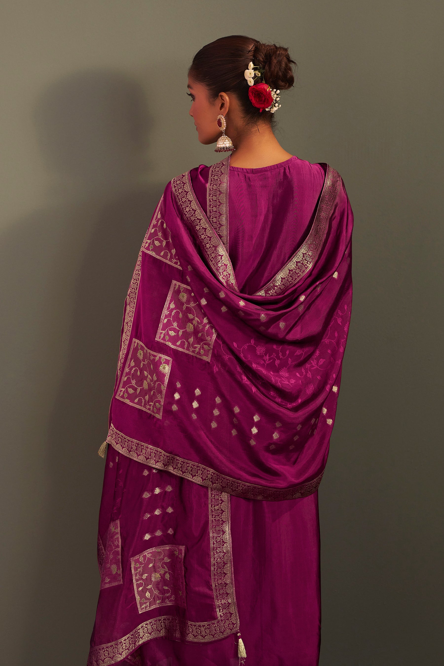 Yarn Dyed Viscose Kurta Set