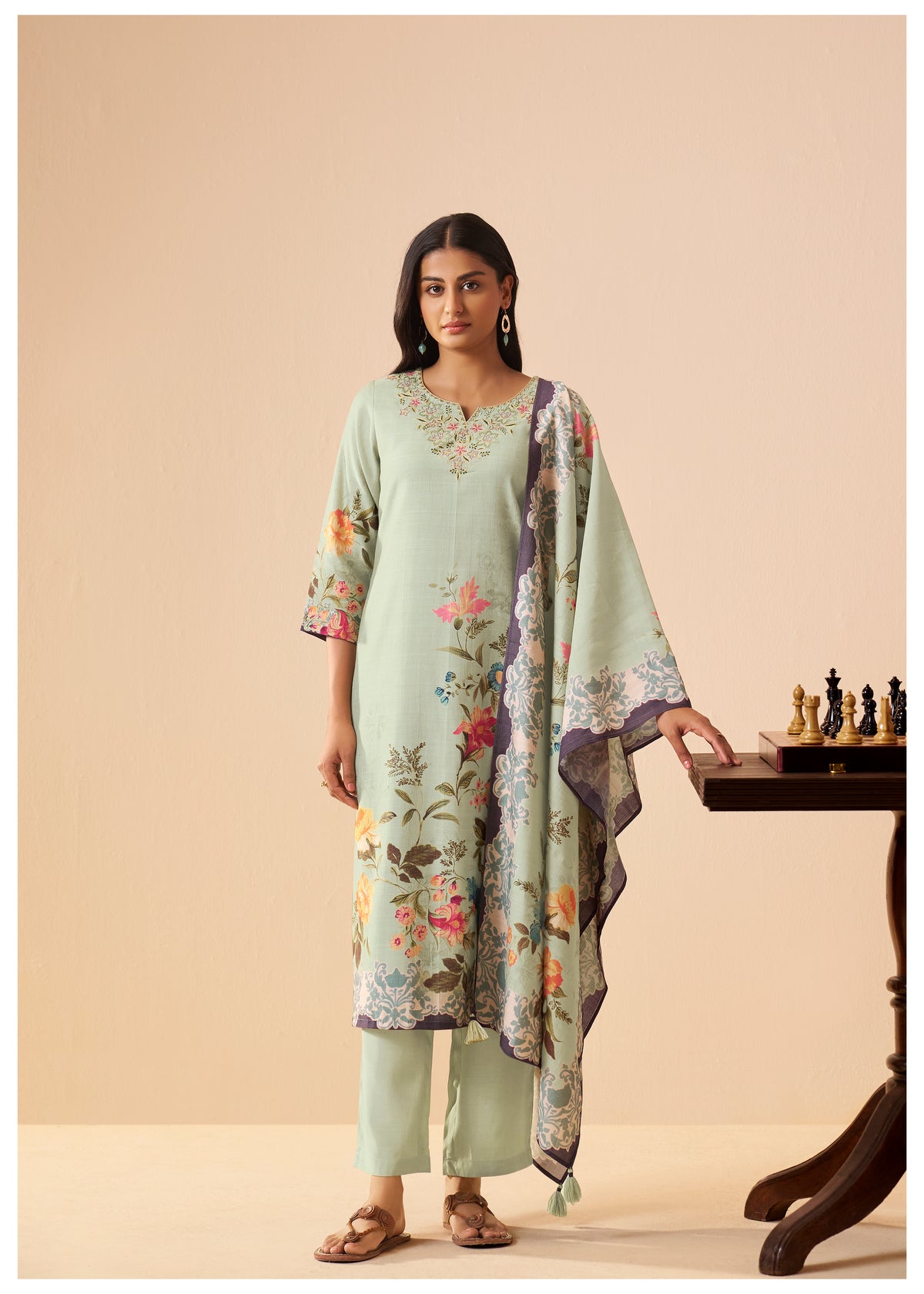 DIGITAL PRINT VISCOSE SET