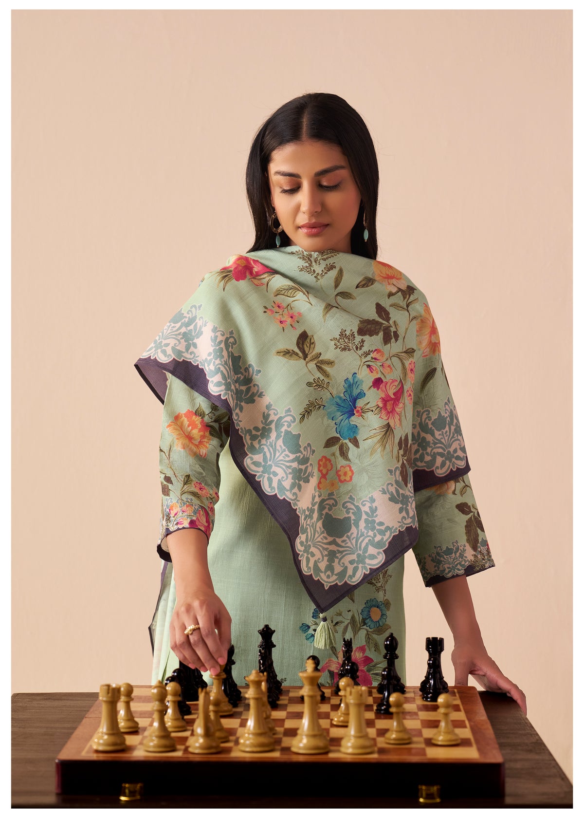 DIGITAL PRINT VISCOSE SET