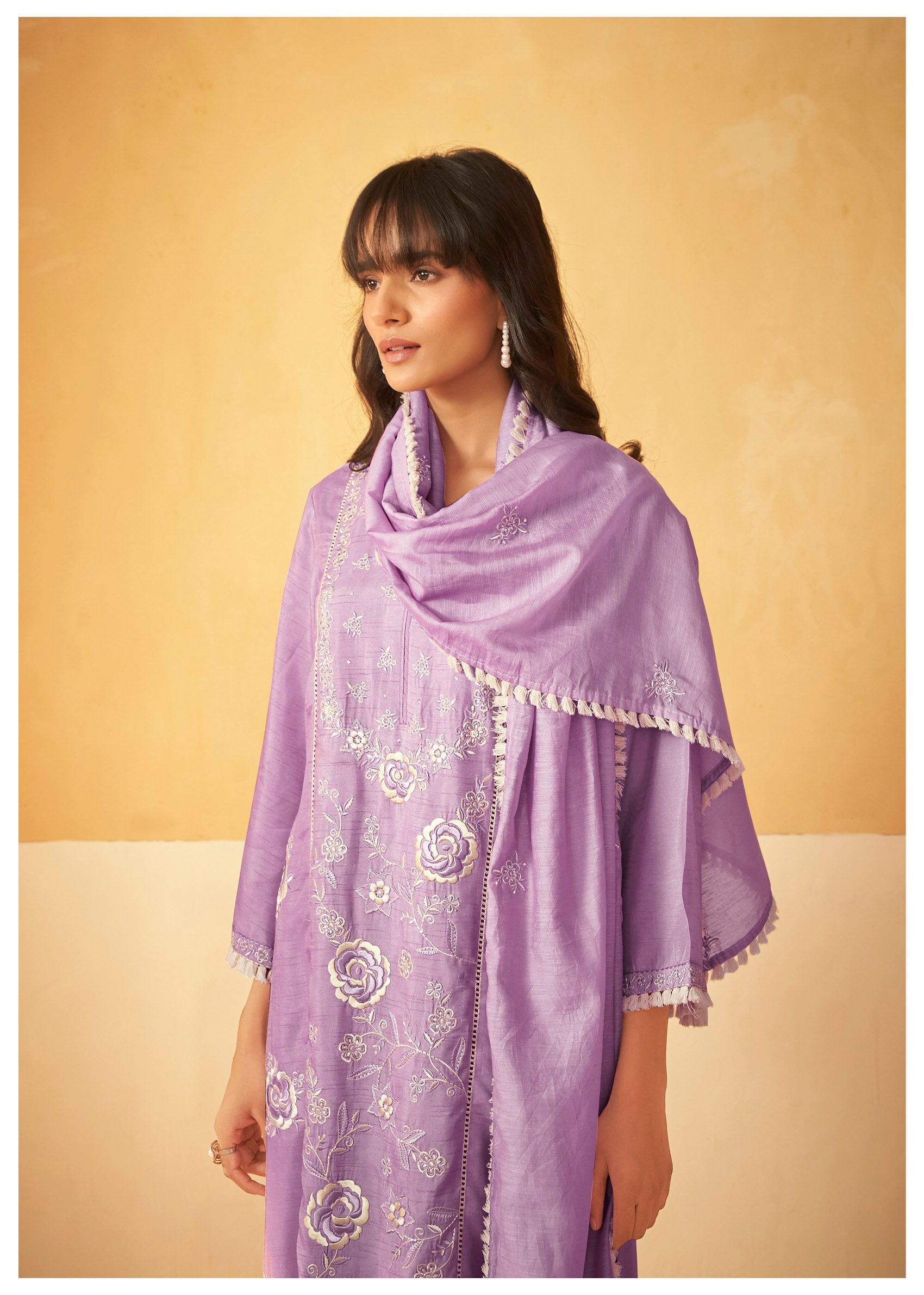 Lavender Luxe Dola Silk Set
