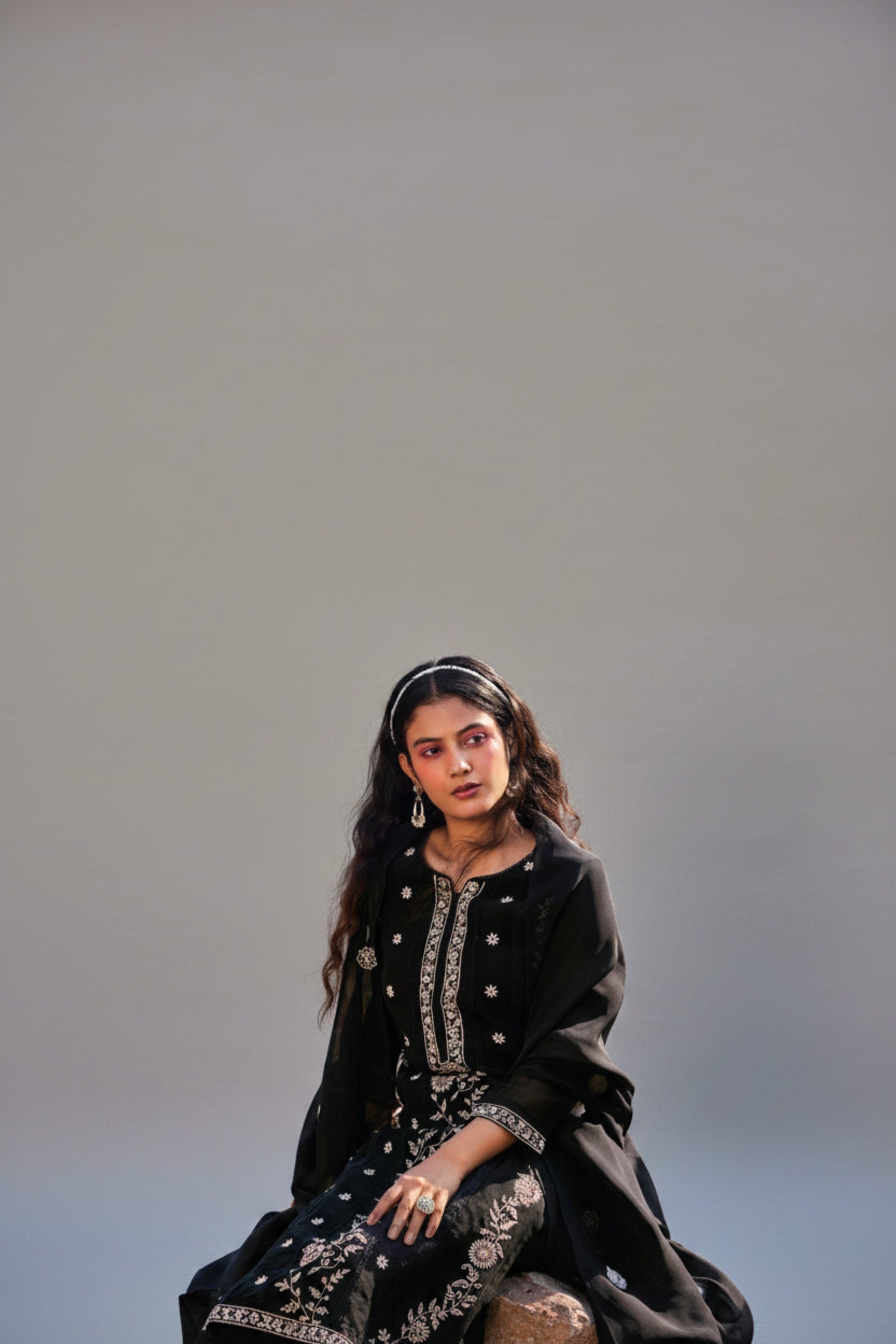 Fiorenza Organza Kurta Set