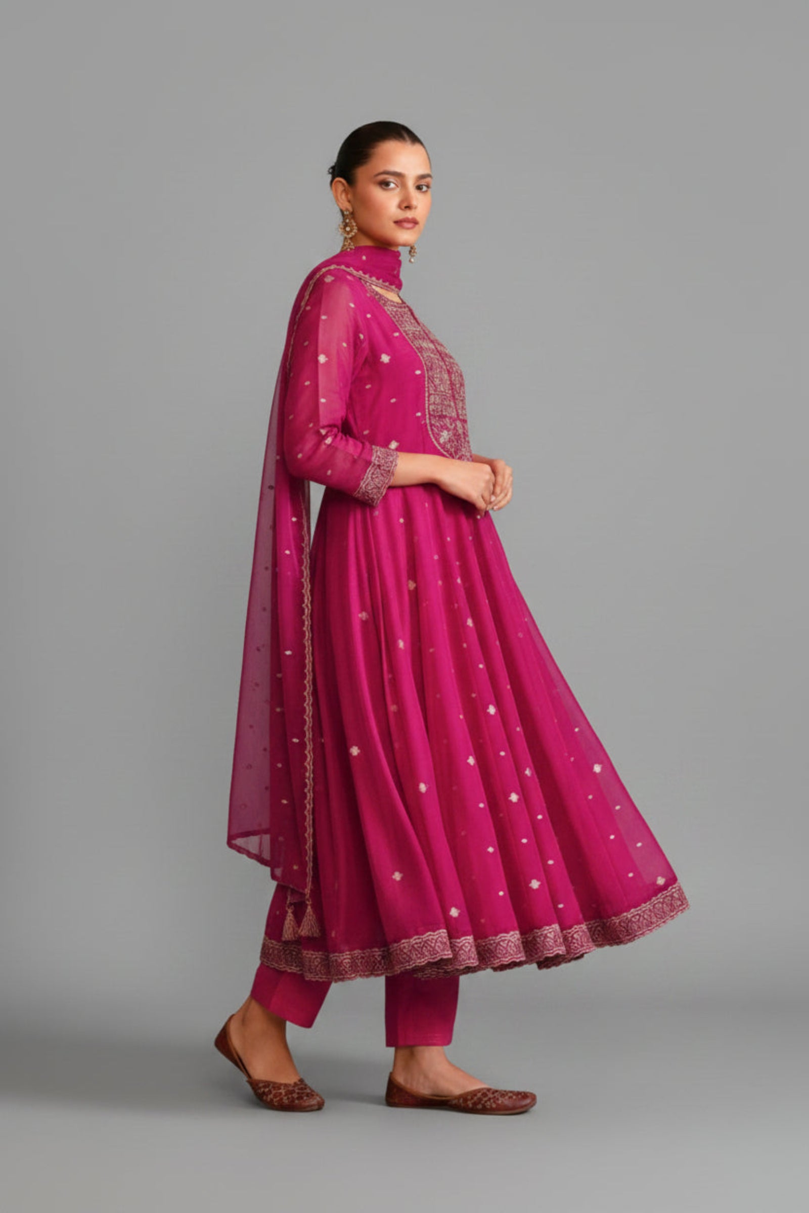 Rosé Royale Anarkali Set