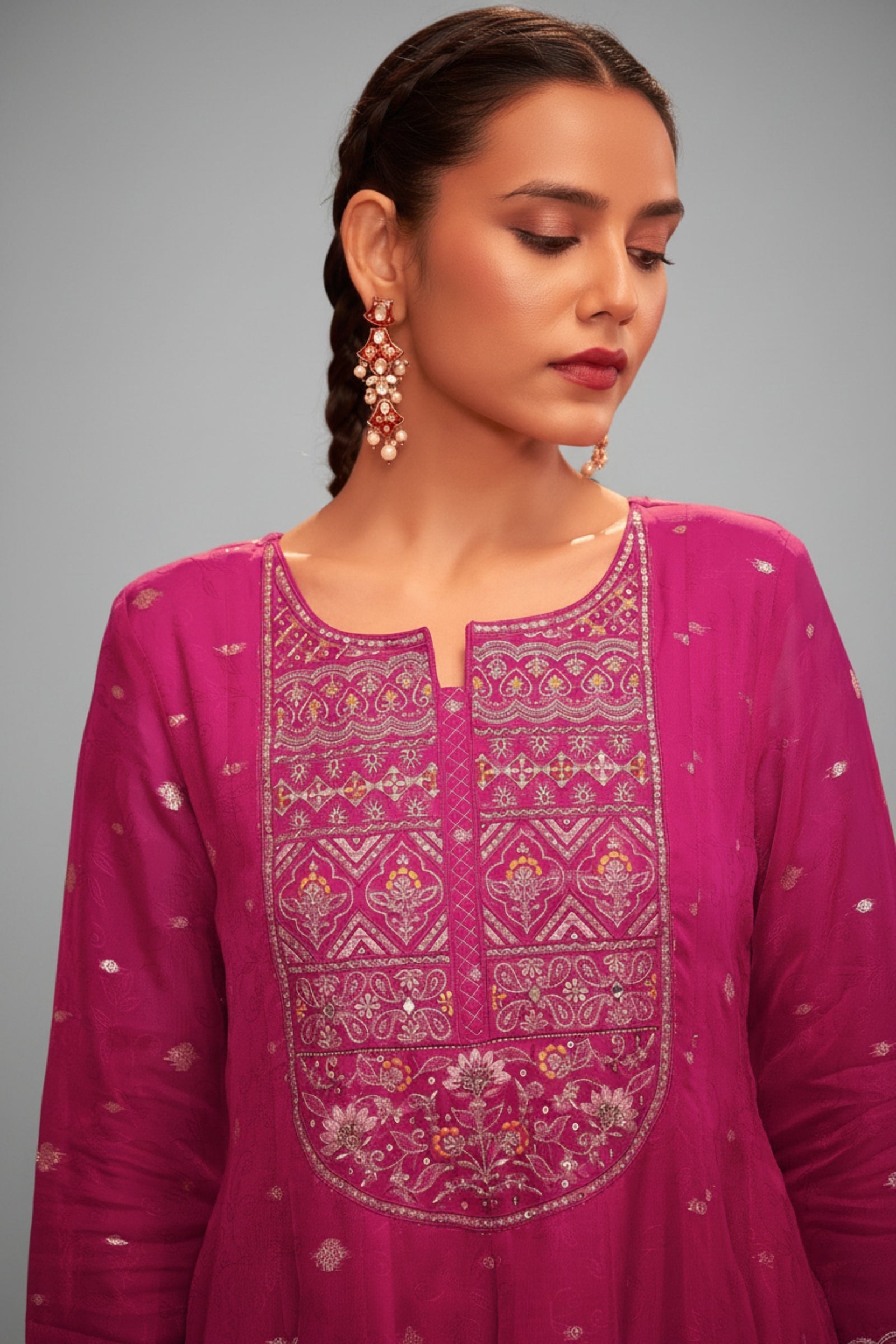Rosé Royale Anarkali Set