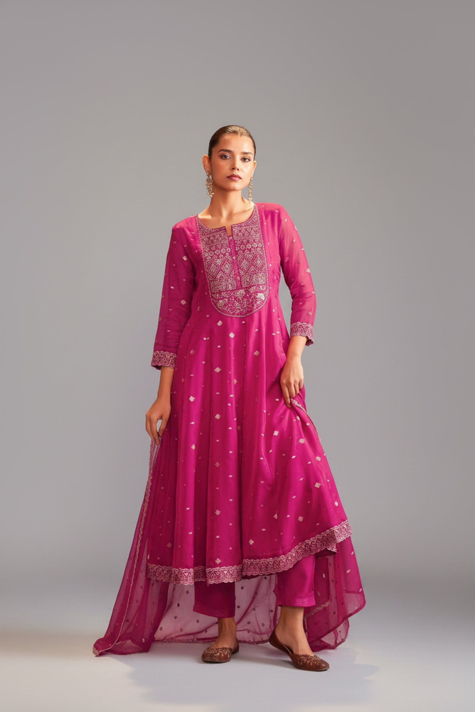 Rosé Royale Anarkali Set