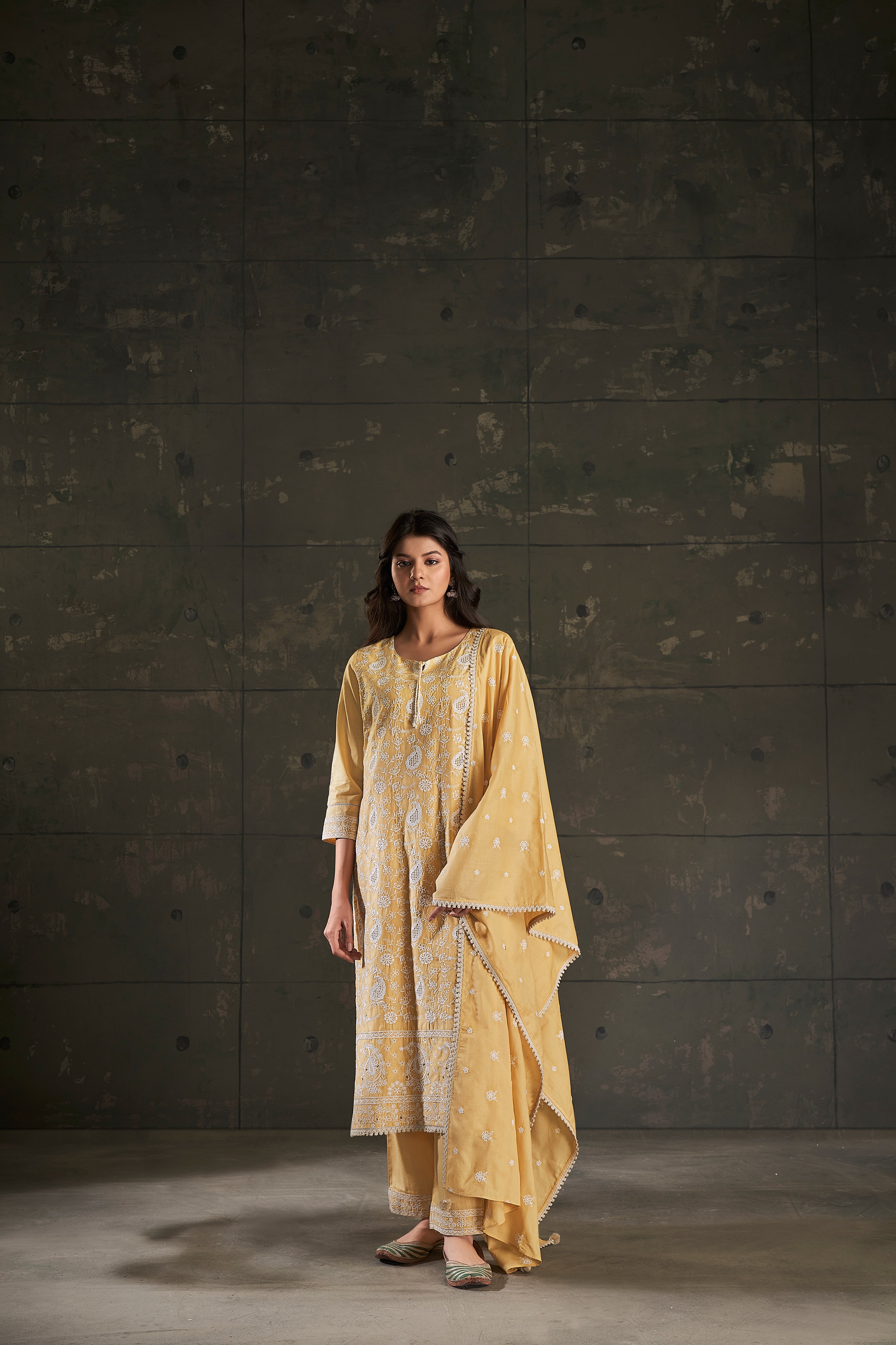 Canary Cotton Soft Kurta Set