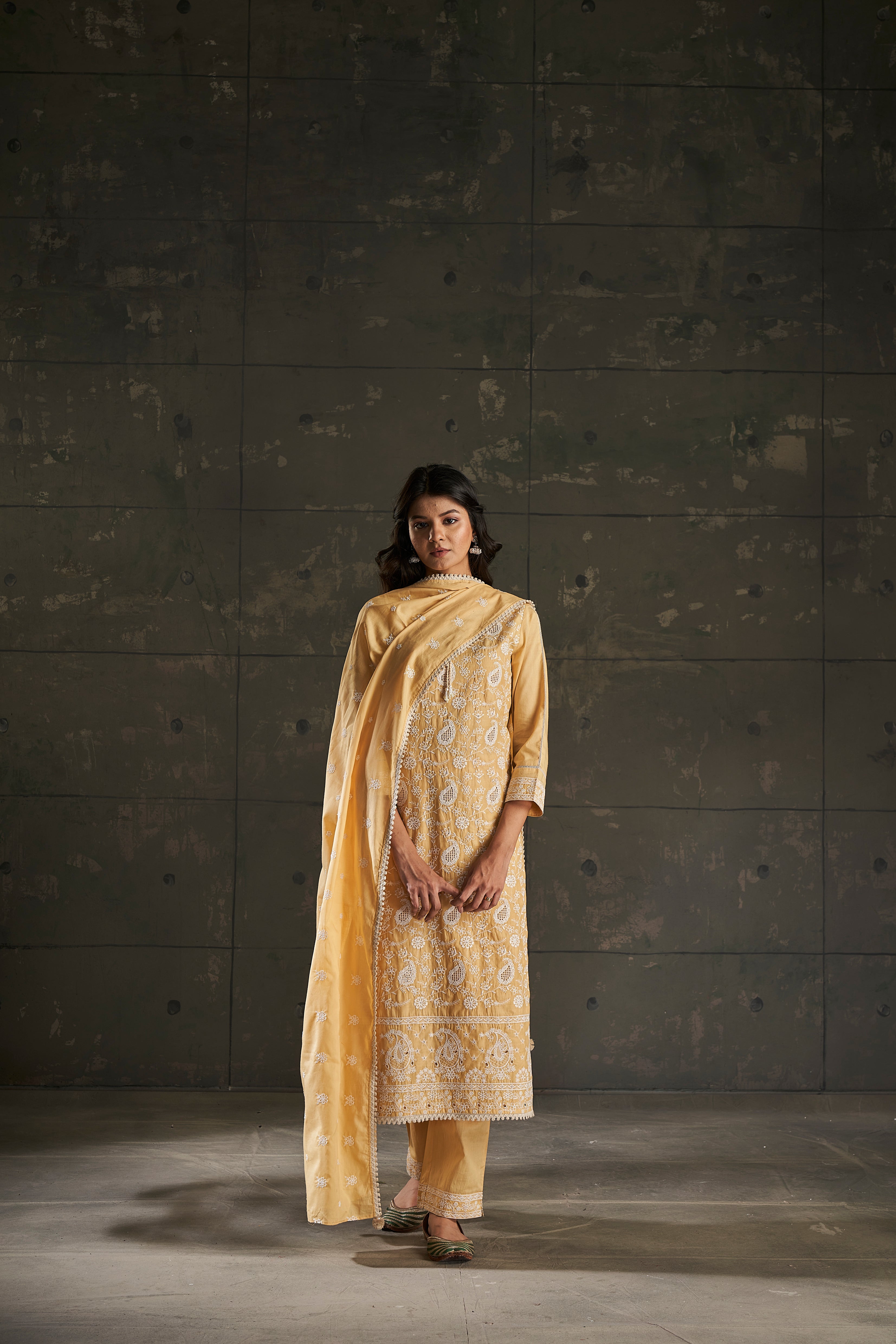 Canary Cotton Soft Kurta Set