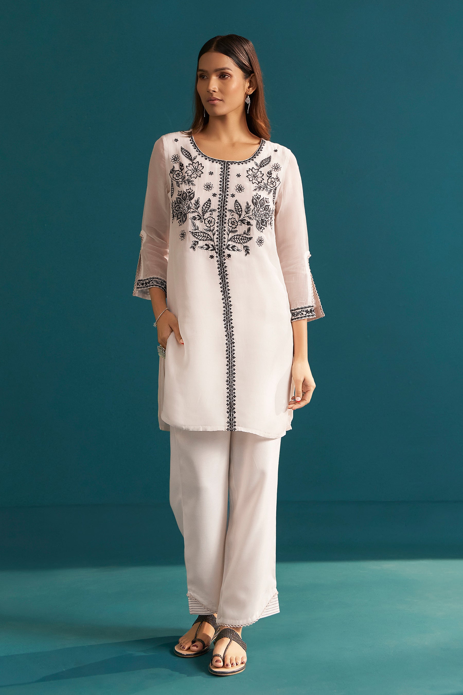 Lunessa Organza Co-ord Set