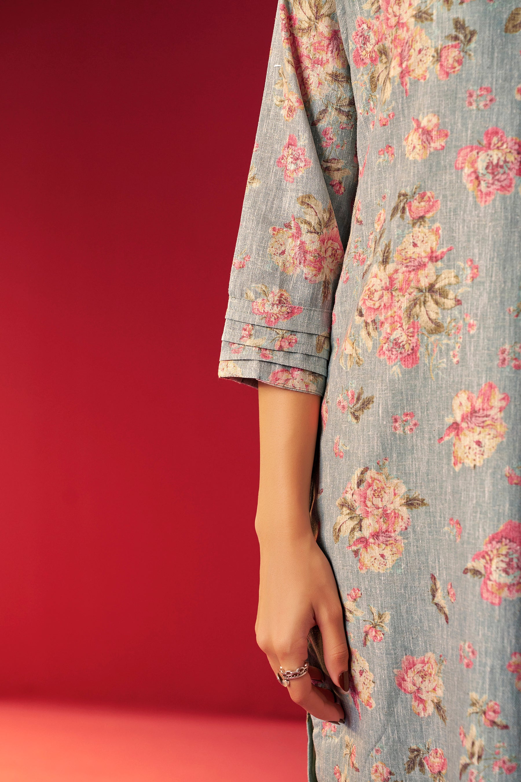 Digital Print Kurta Set