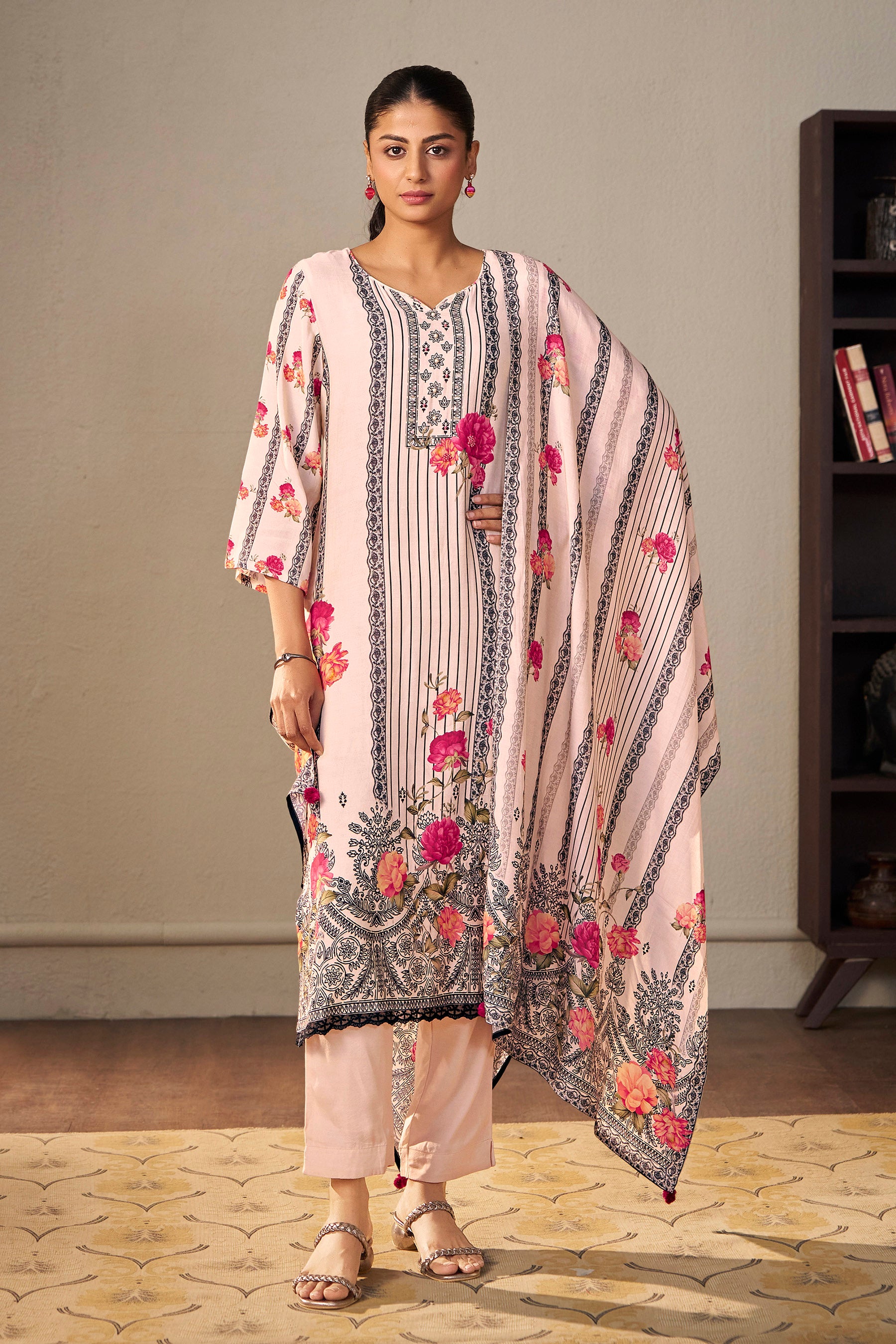 Heavy Digital Print Kurta Set
