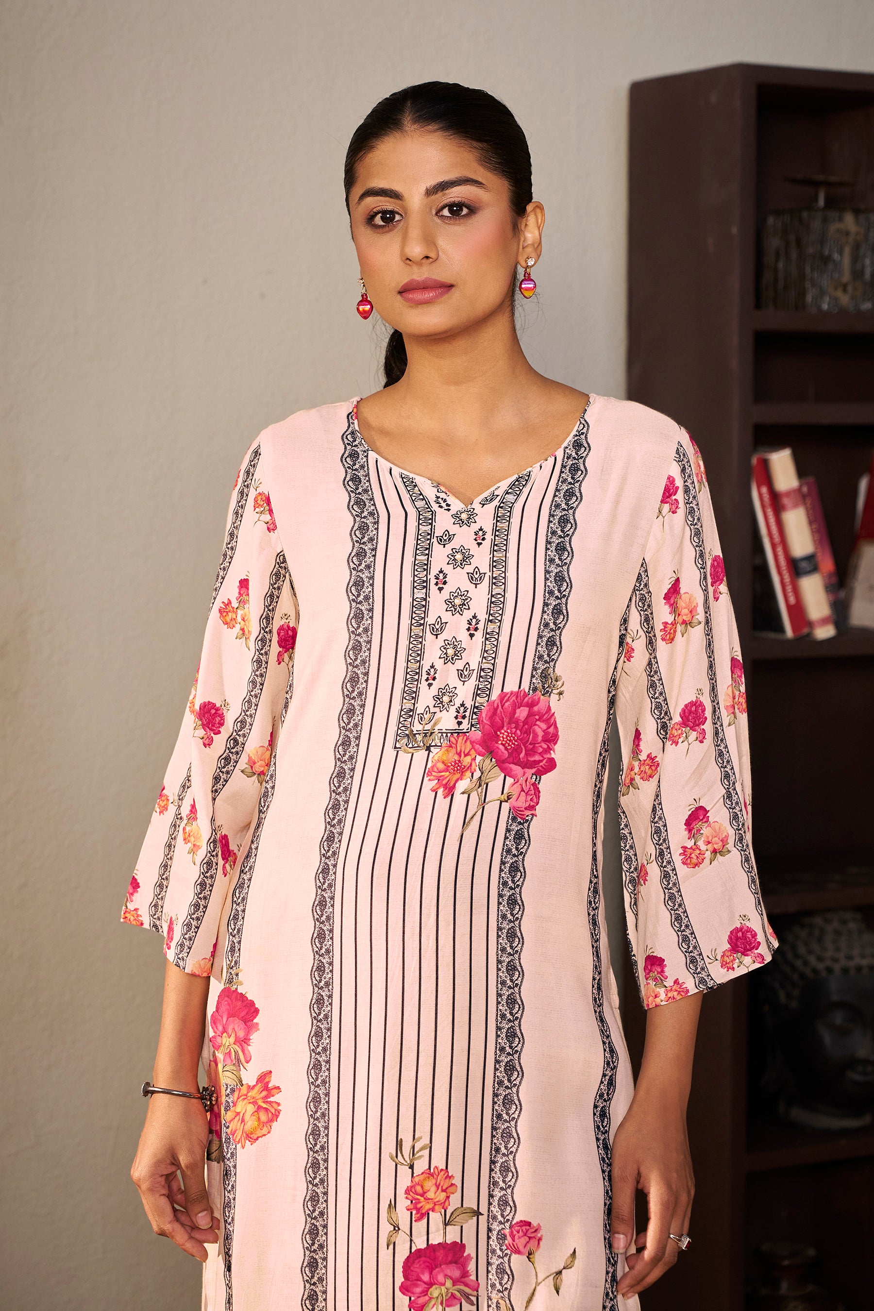 Heavy Digital Print Kurta Set