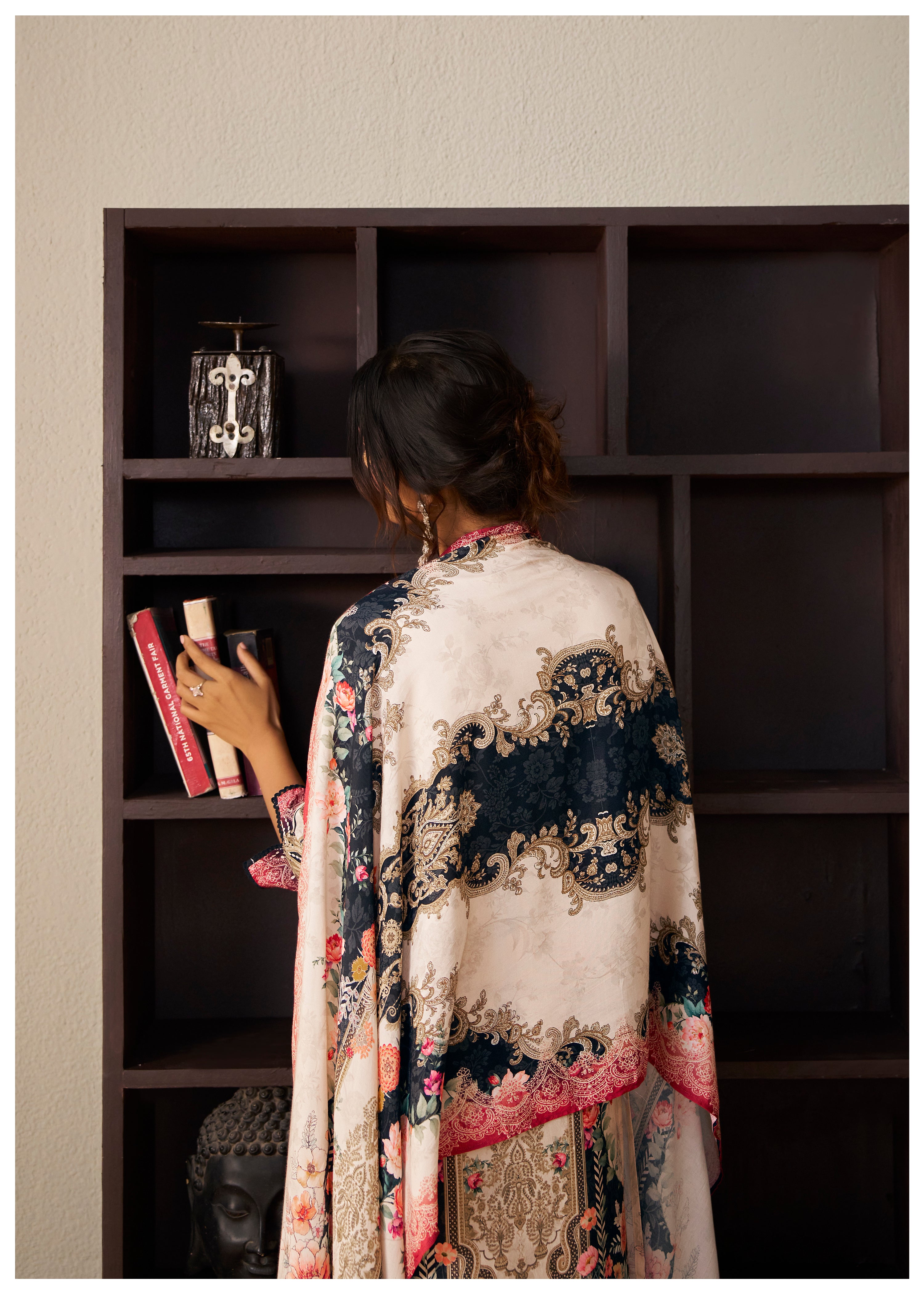 Heavy Muslin Digital Print Kurta Set