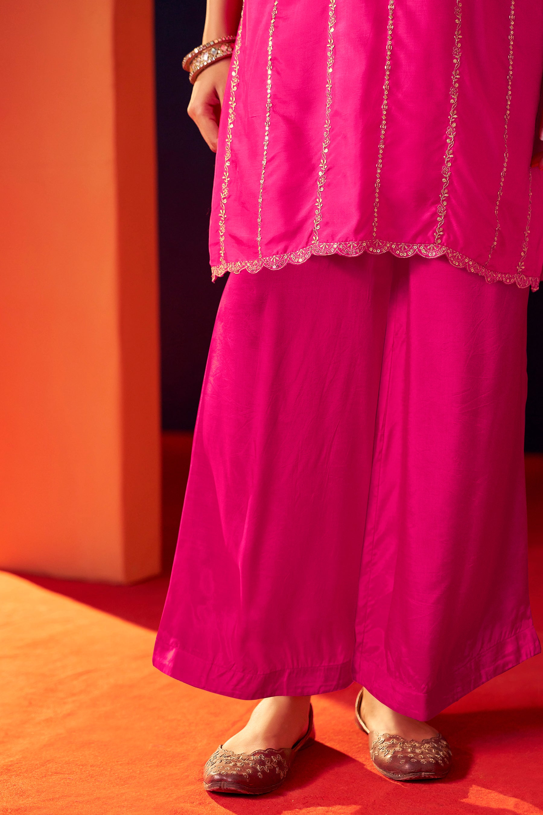 Opulent Rani Embroidered Kurta Set