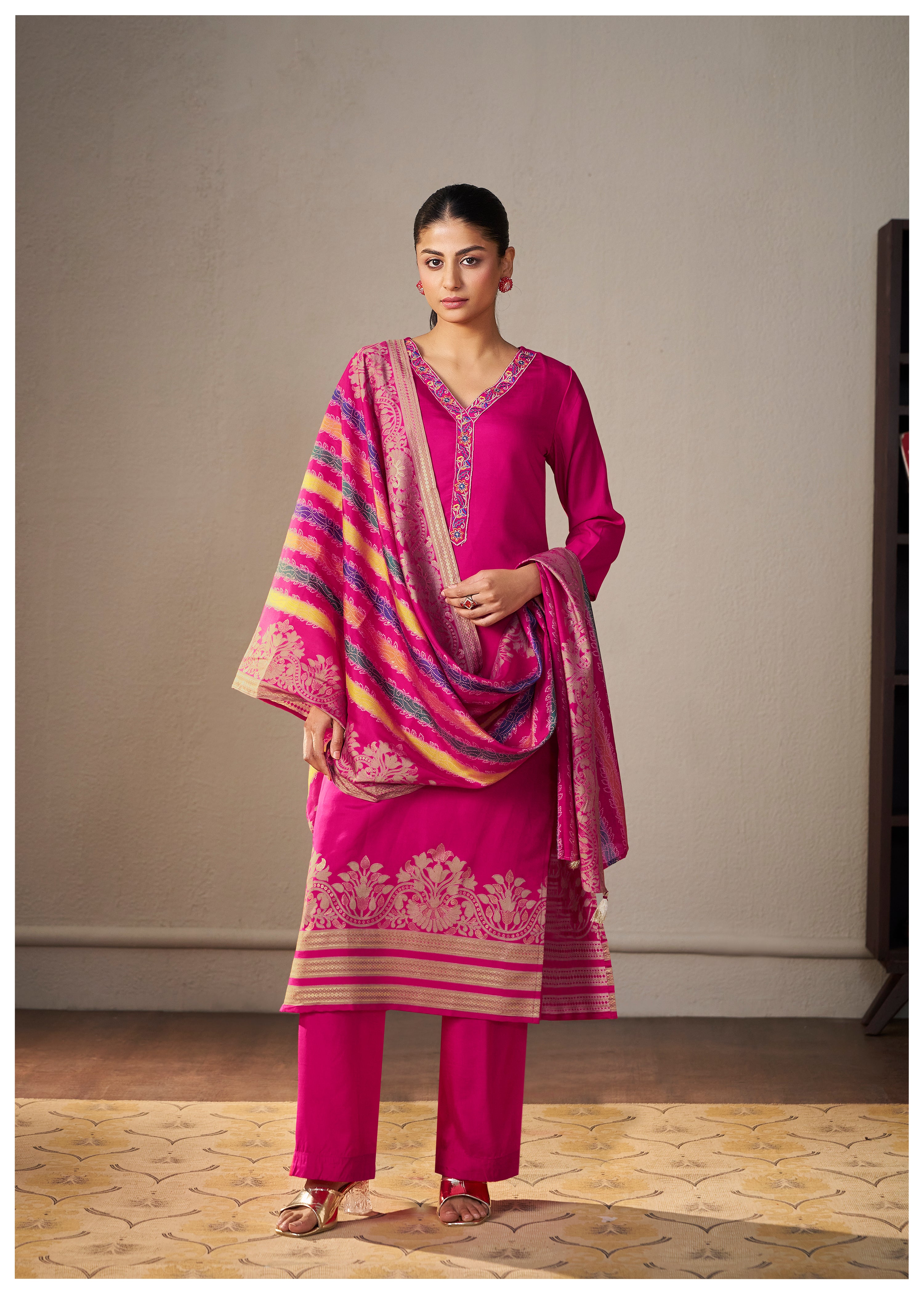 Digital Print Kurta Set