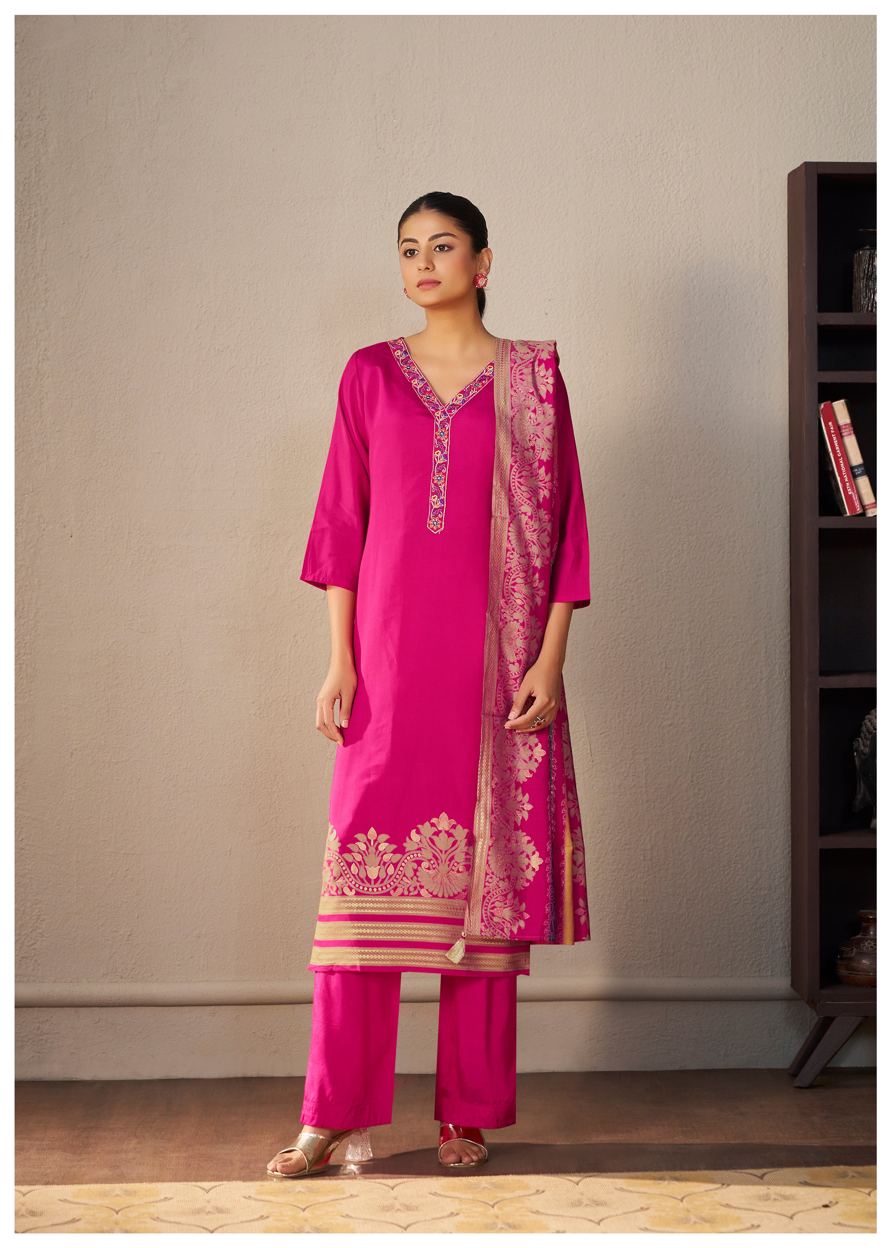 Digital Print Kurta Set