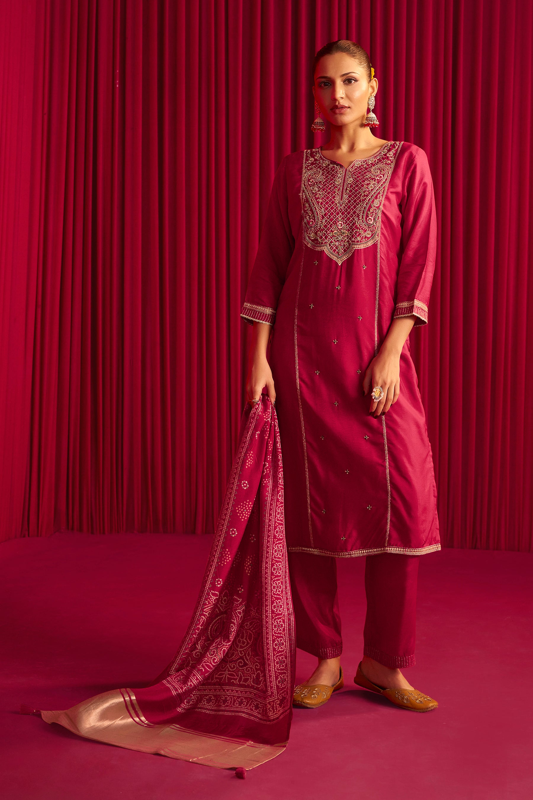 Russian Silk Embroidery Set