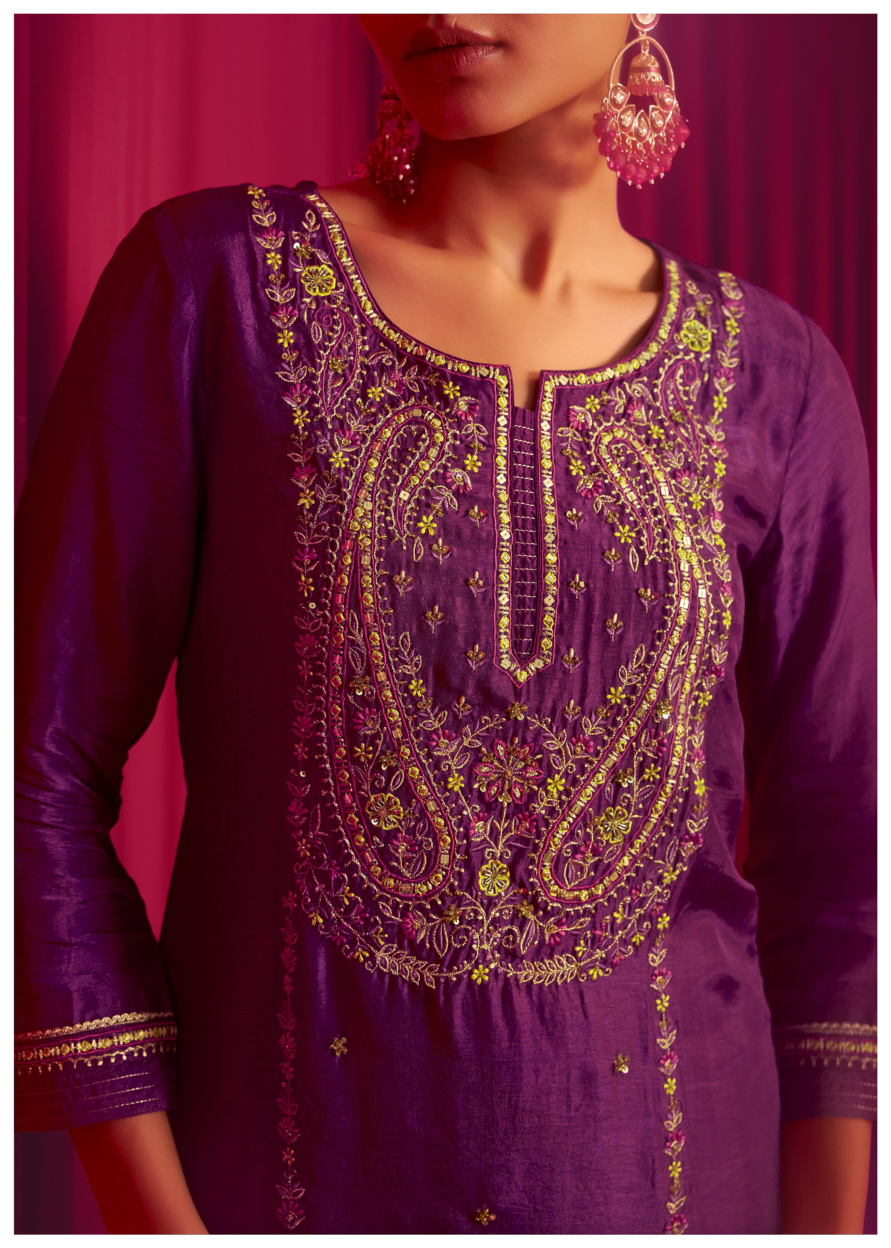 Silk Embroidery Set