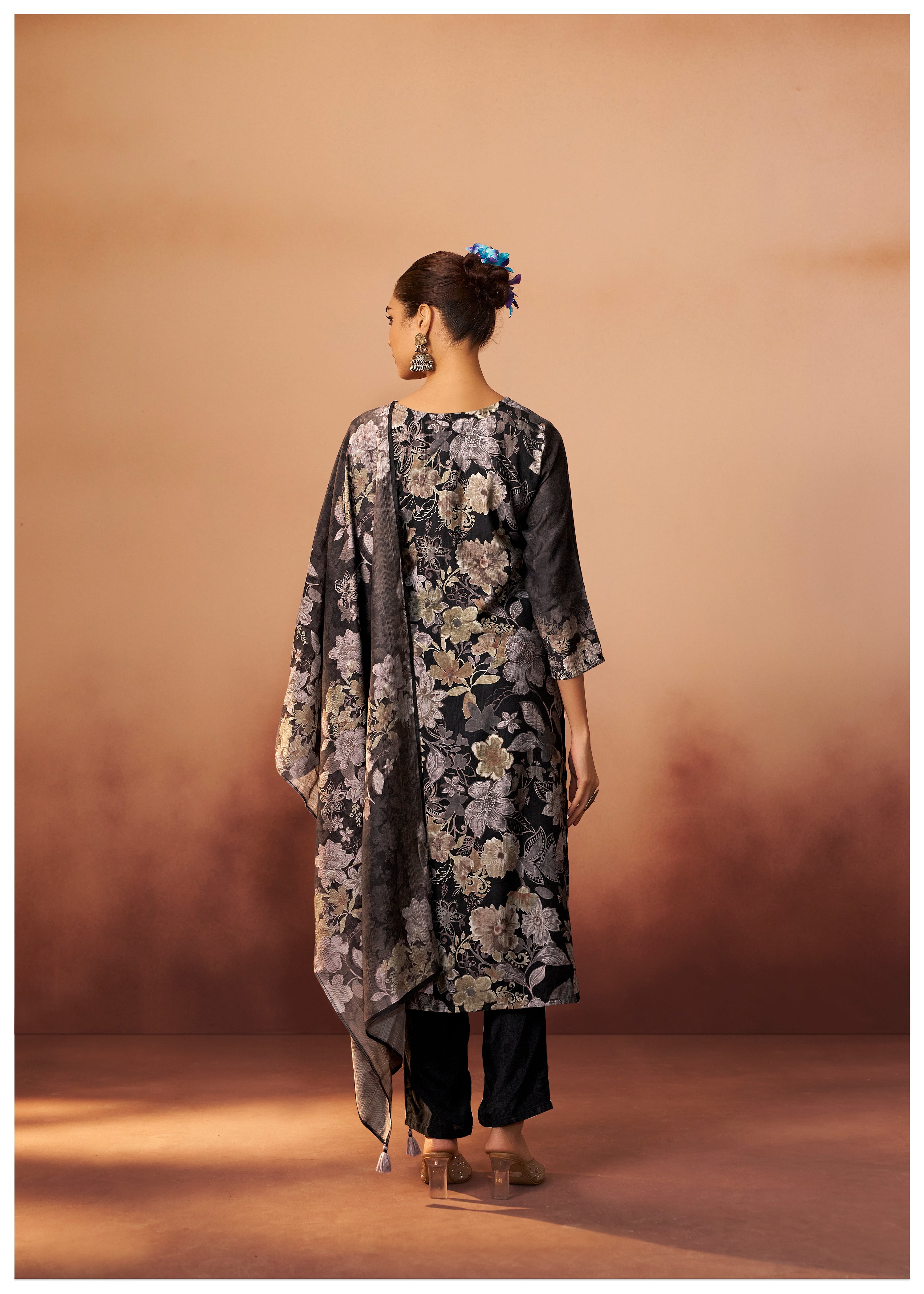 Viscose Digital Print Kurta Set