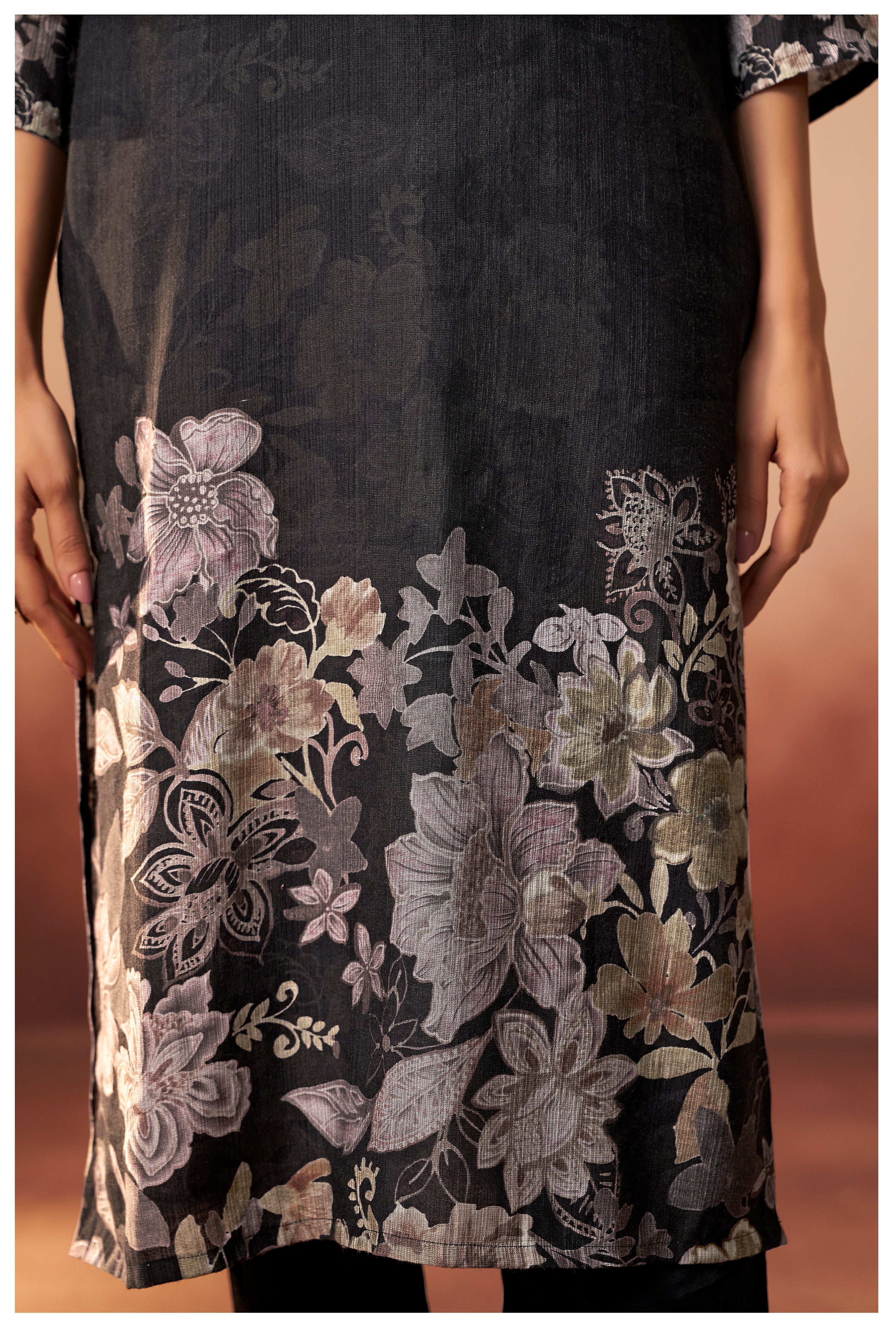 Viscose Digital Print Kurta Set