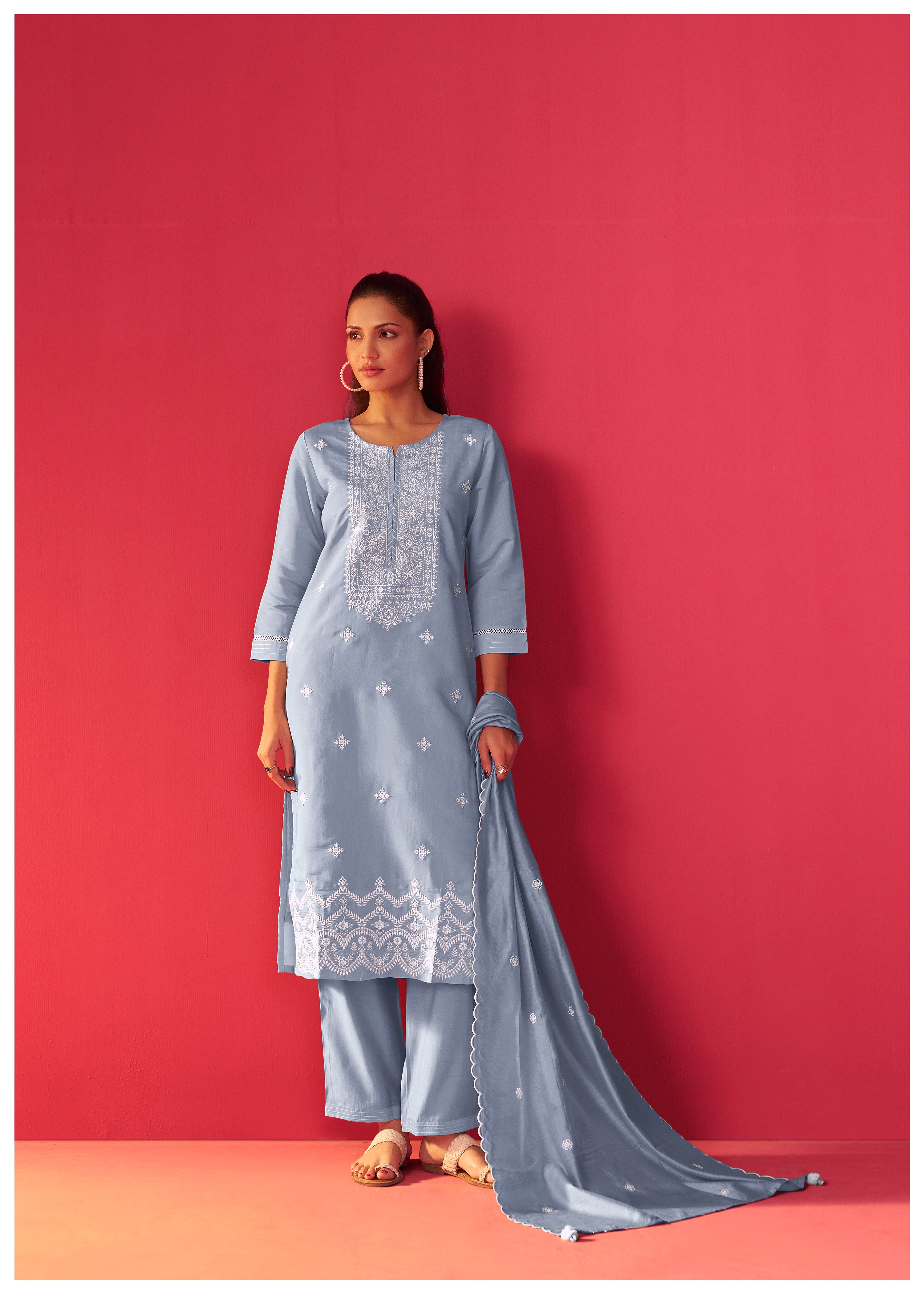 Chikankari Kurta Set