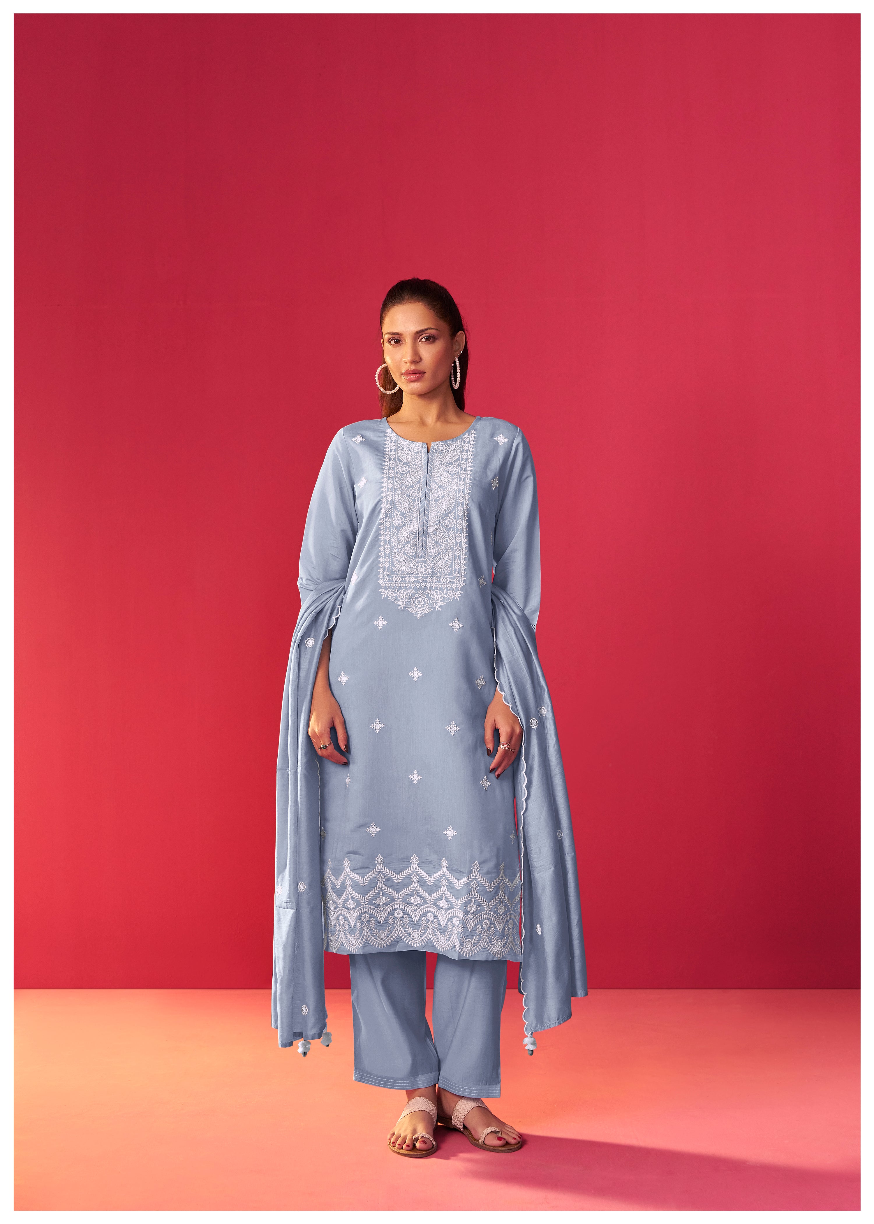 Chikankari Kurta Set