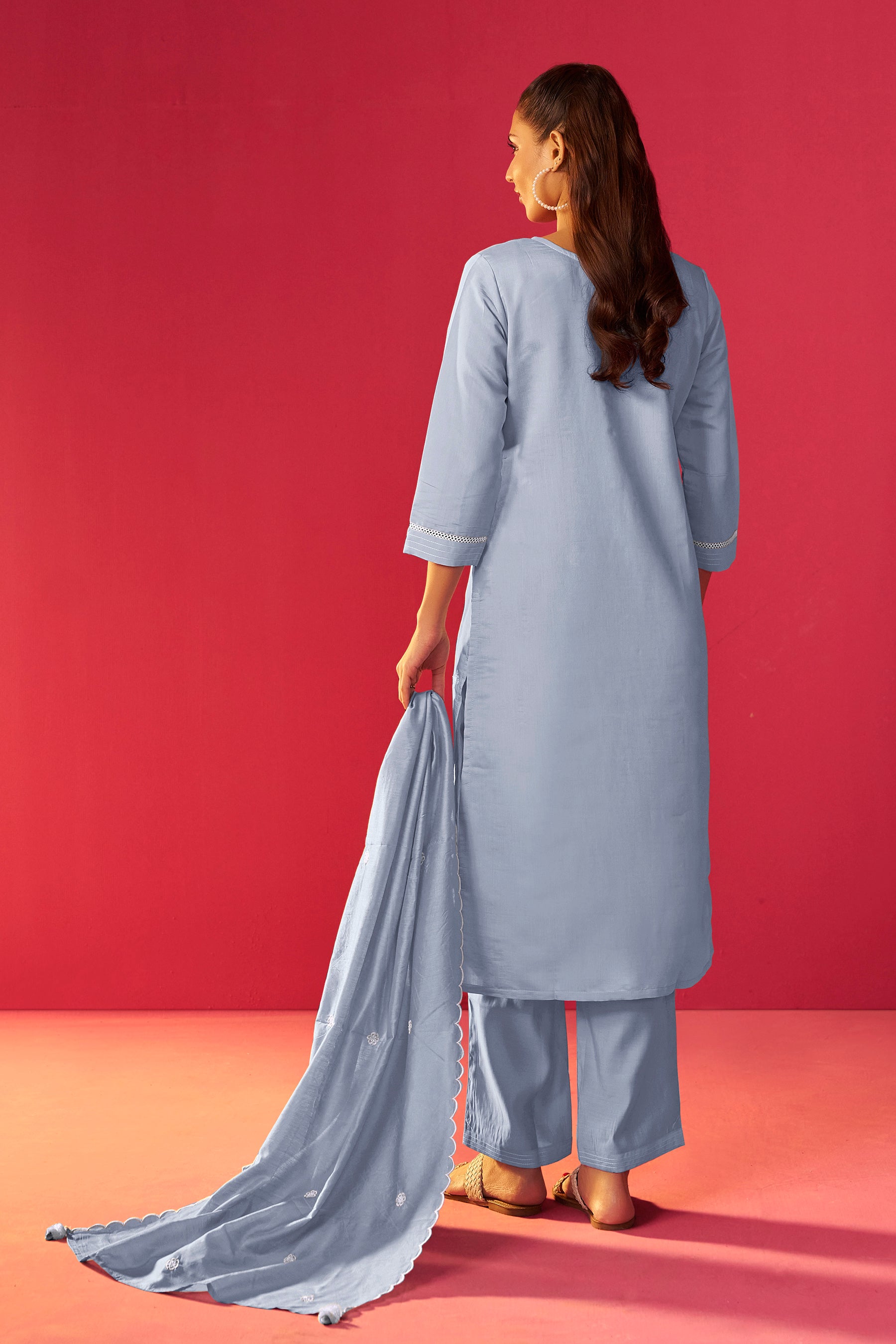 Chikankari Kurta Set