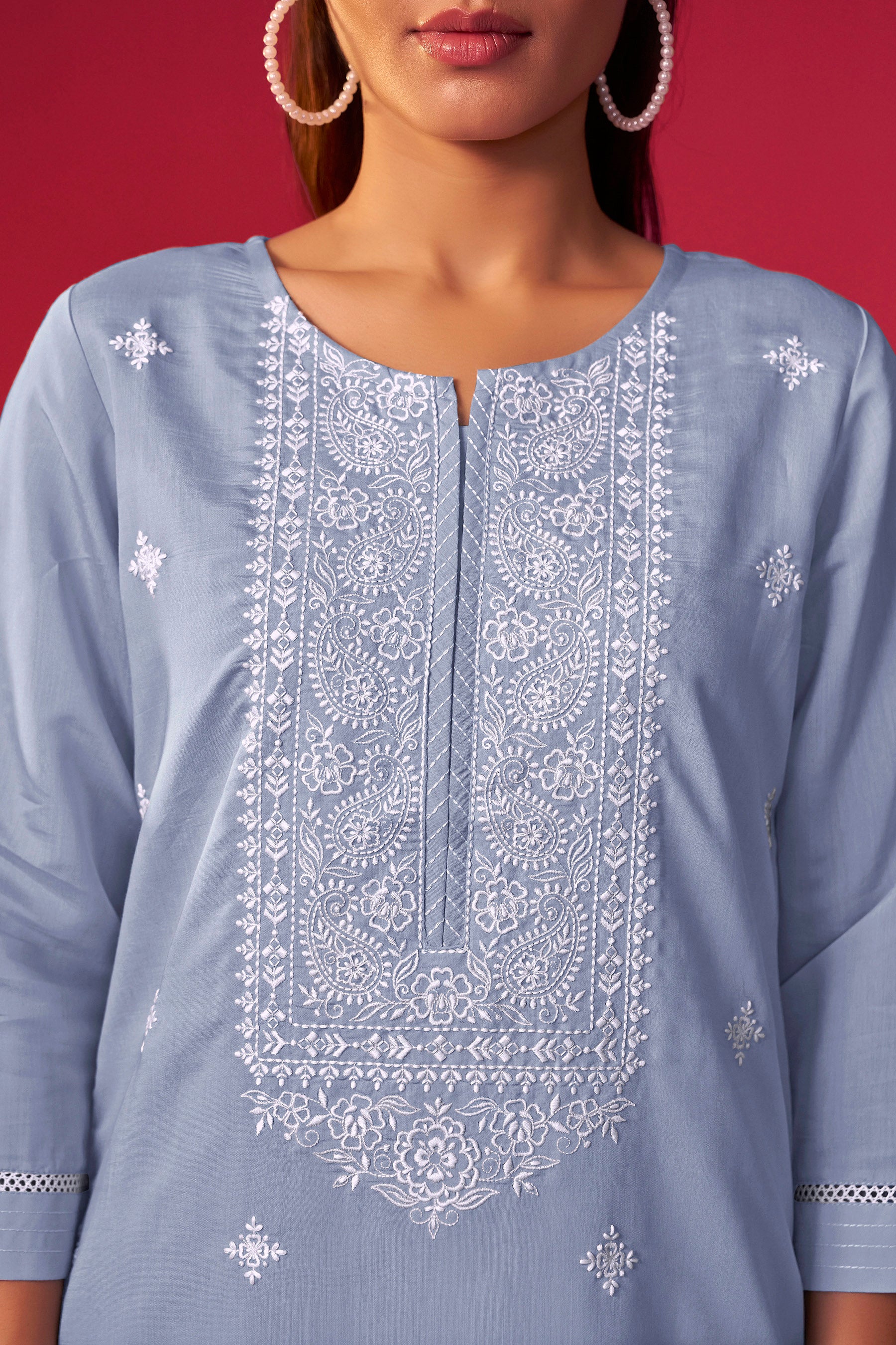 Chikankari Kurta Set