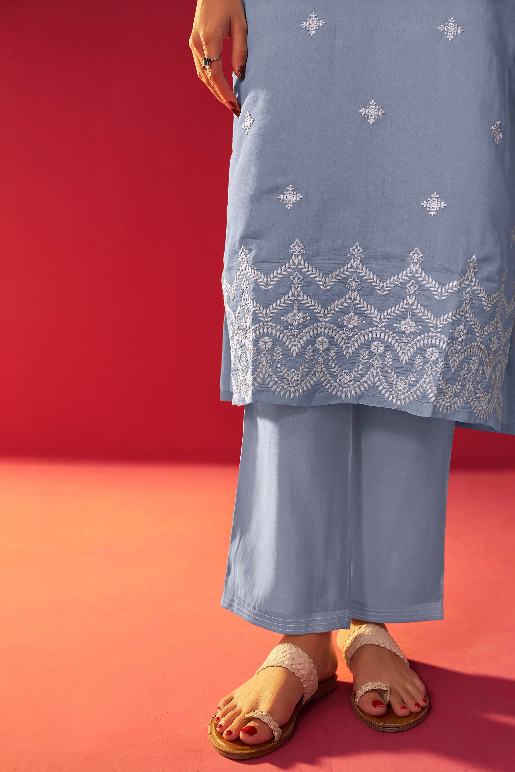 Chikankari Kurta Set