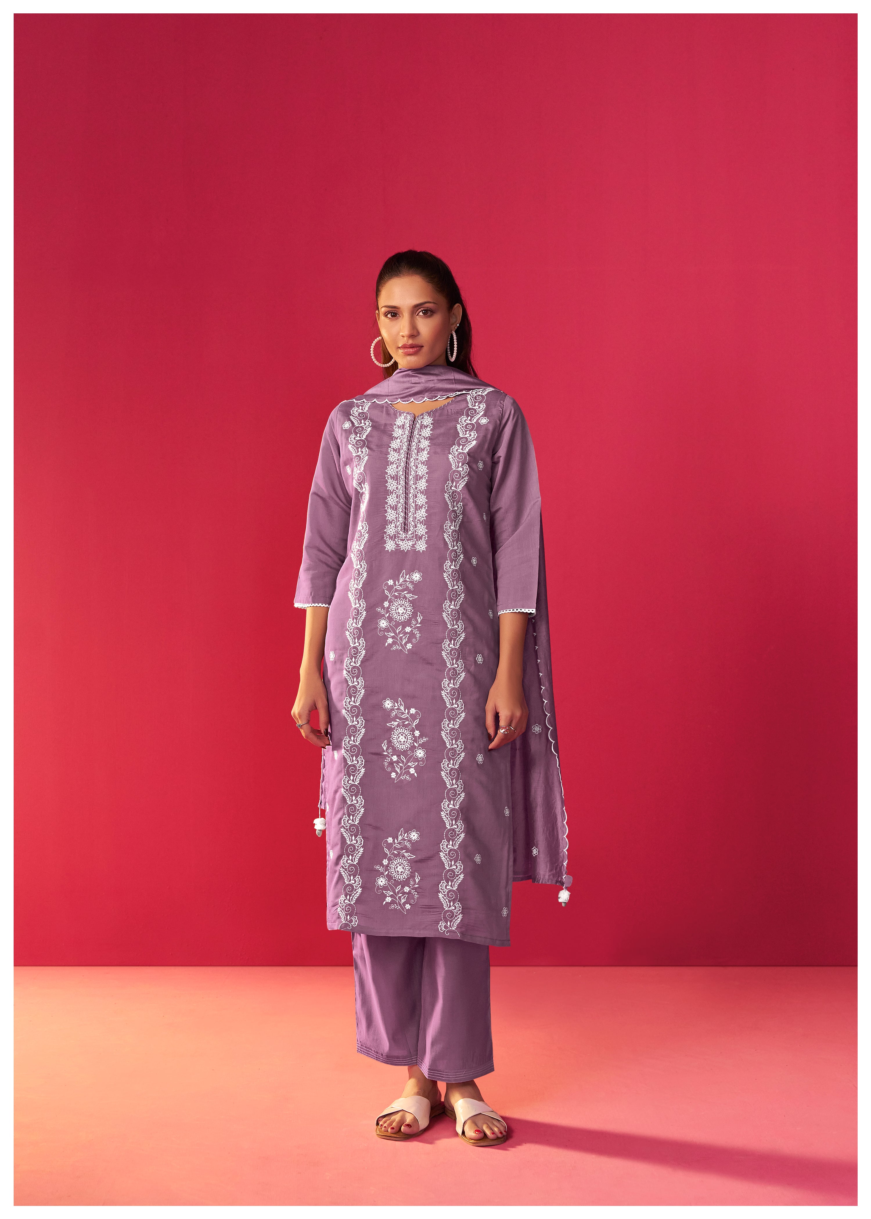 Chikankari Kurta Set