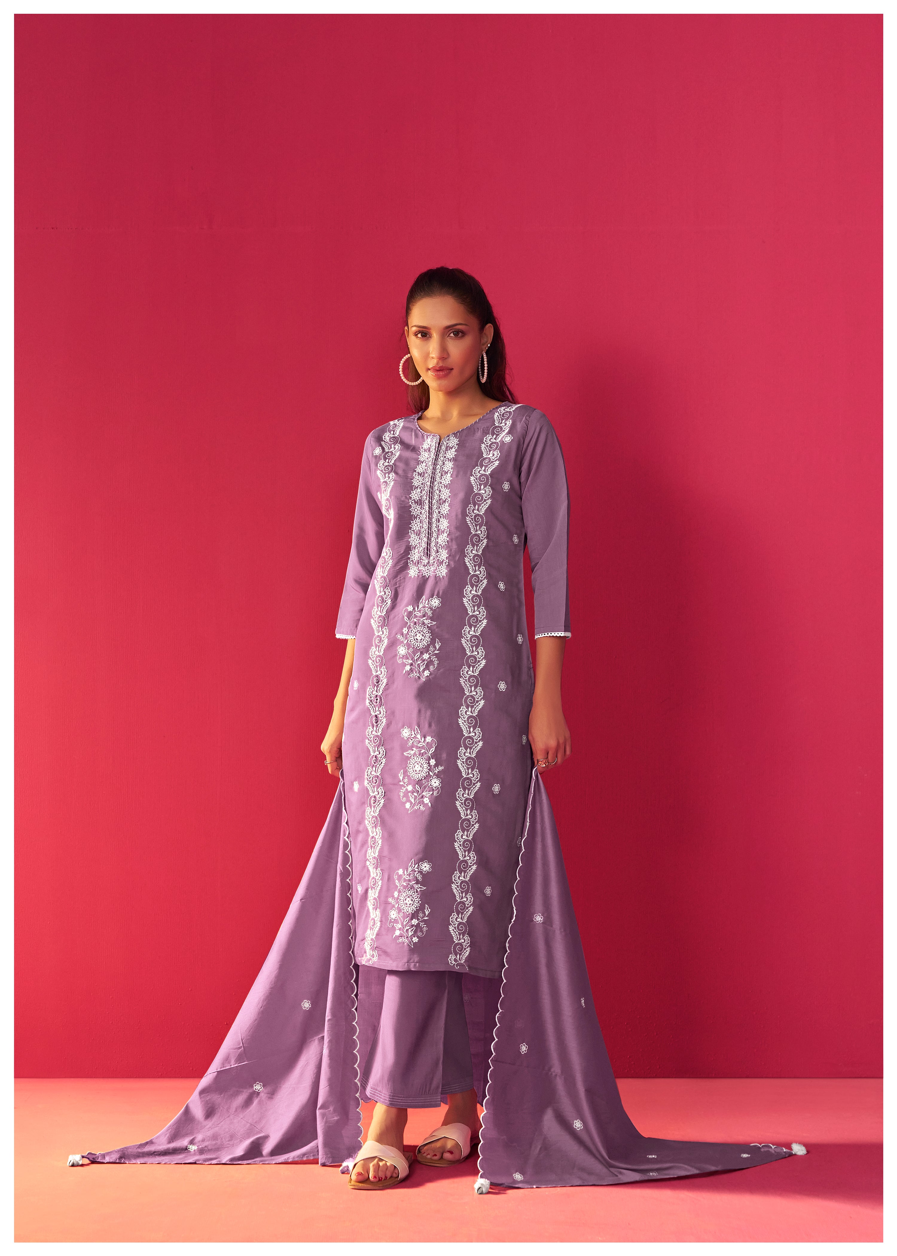 Chikankari Kurta Set