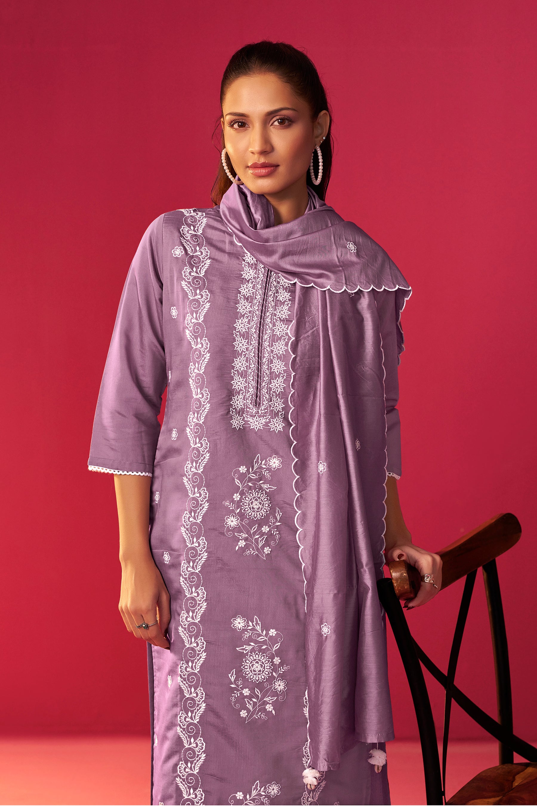 Chikankari Kurta Set