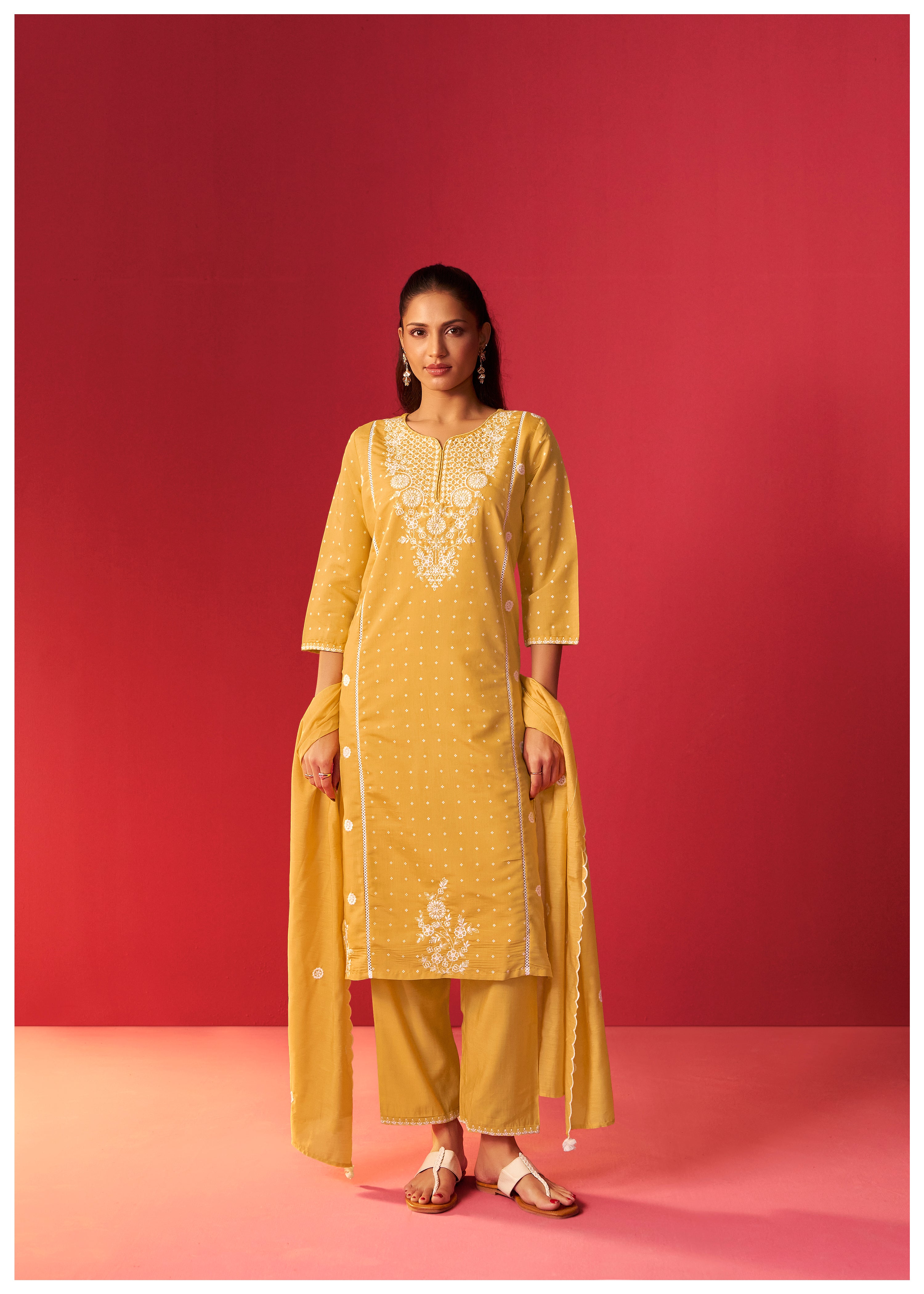 Chikankari Kurta Set