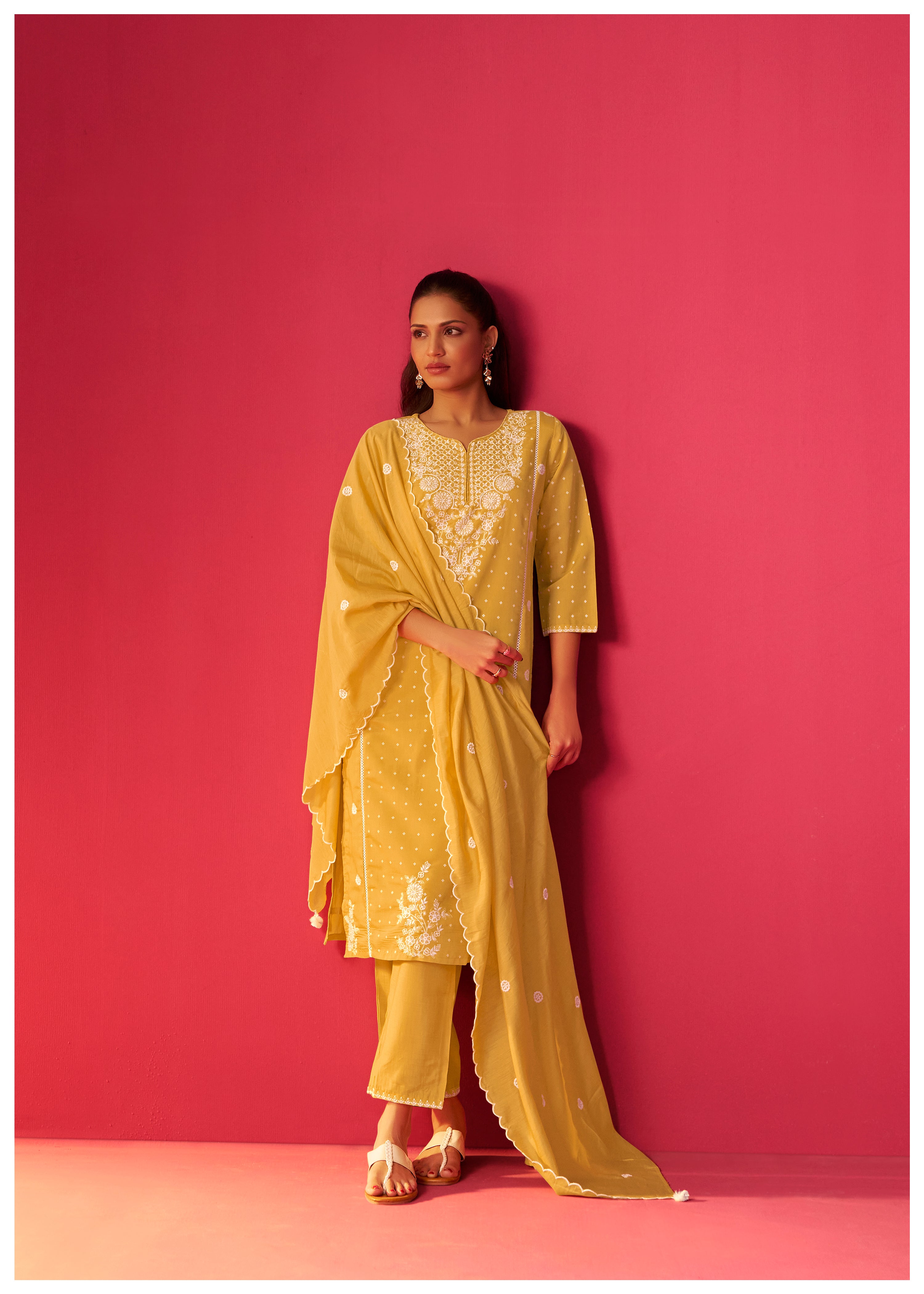 Chikankari Kurta Set