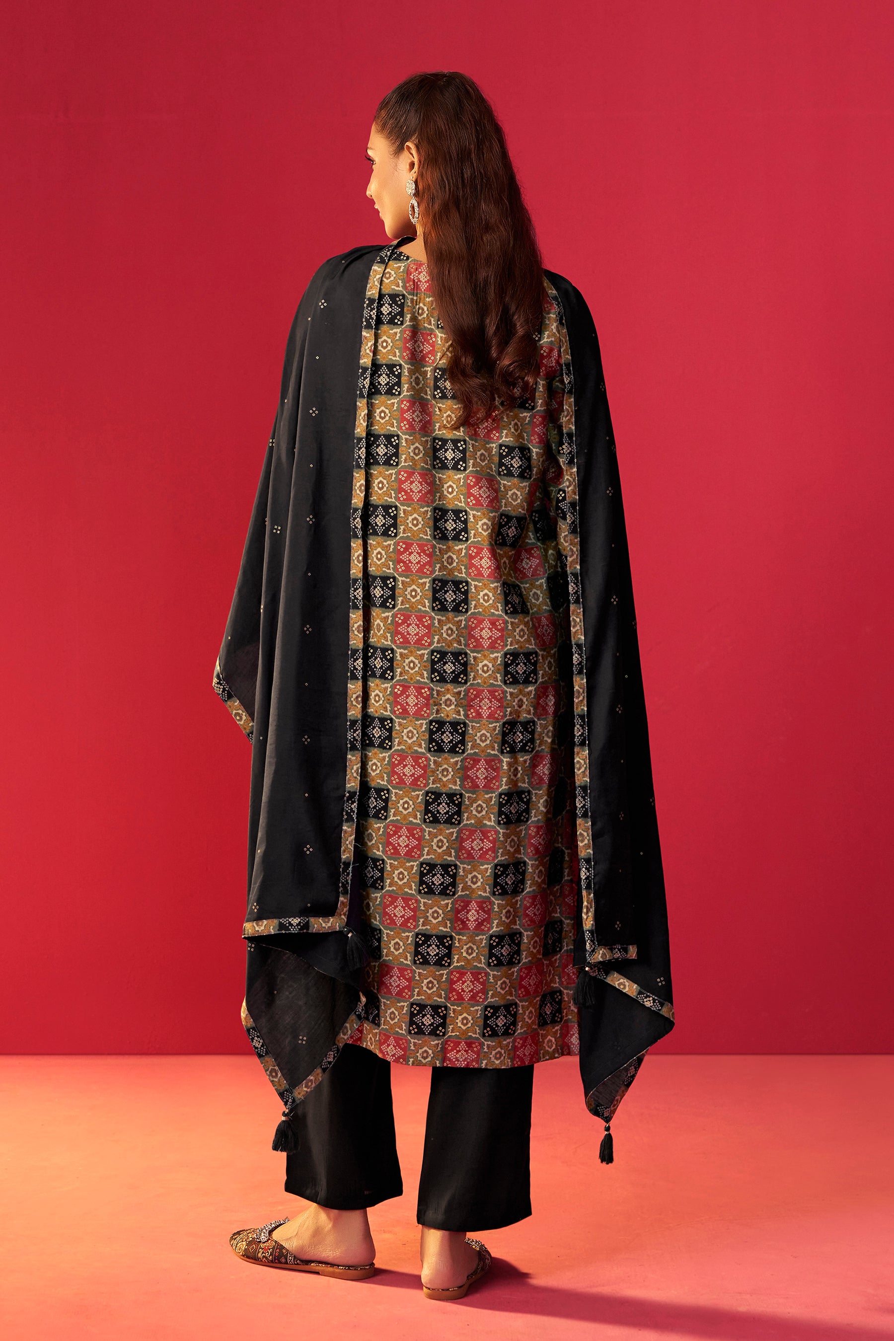 Viscose Digital Print Kurta Set