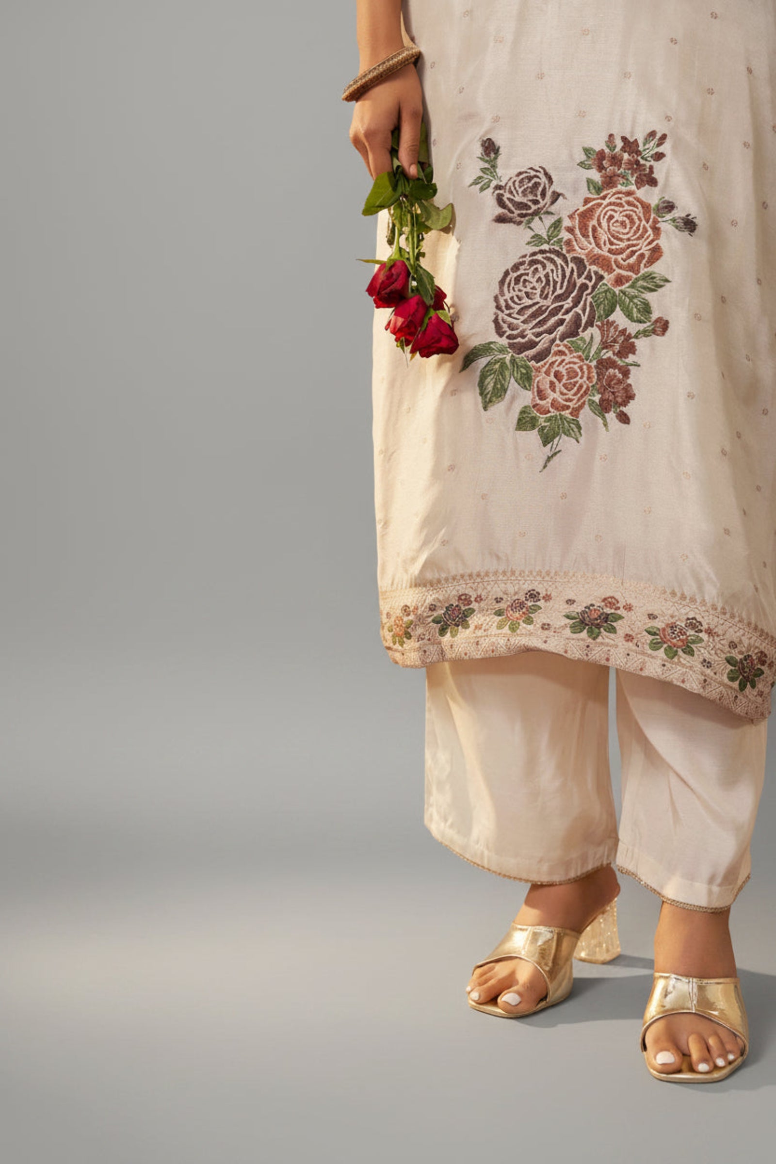 Russian Jacquard Set – Cream