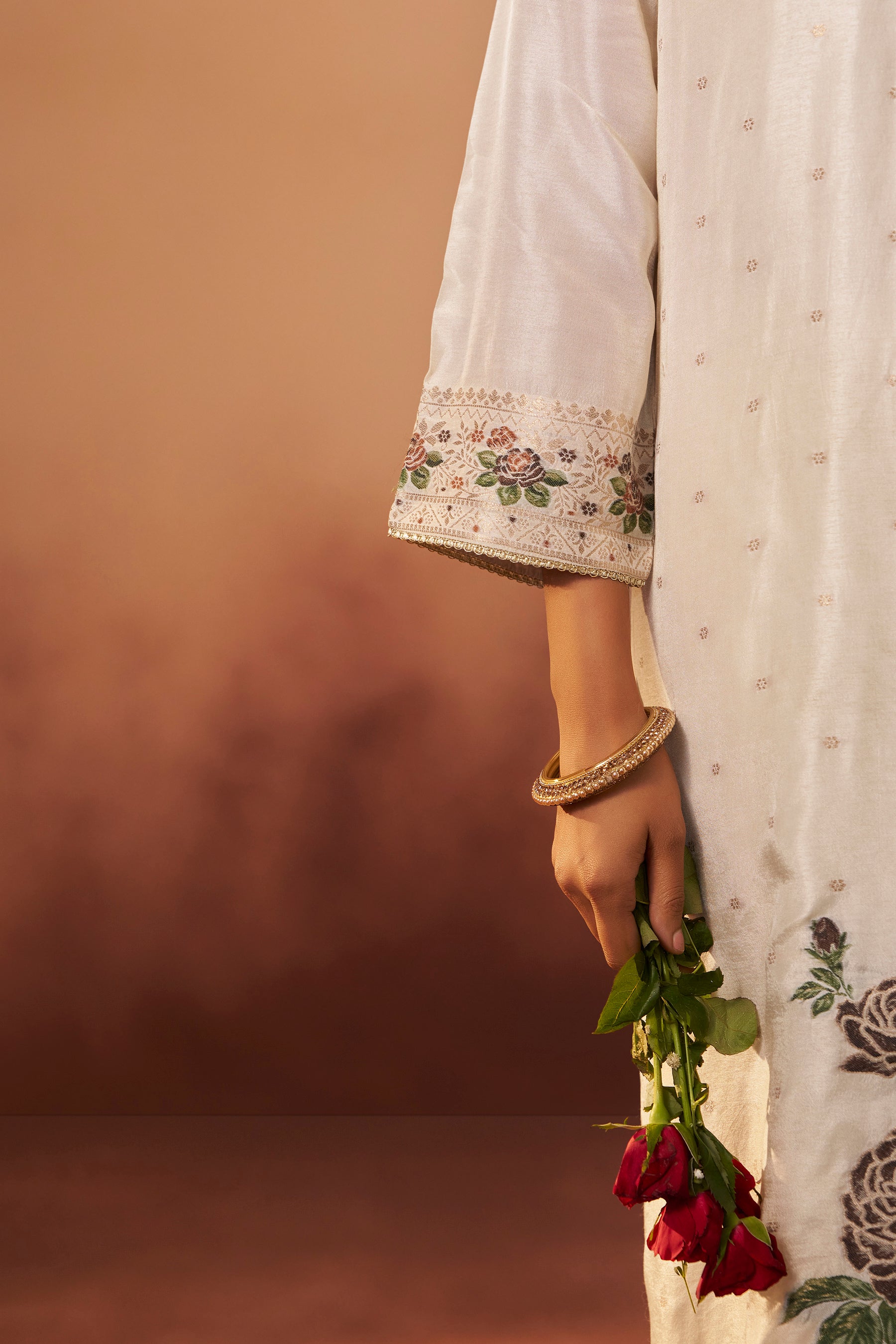 Russian Jacquard Set – Cream