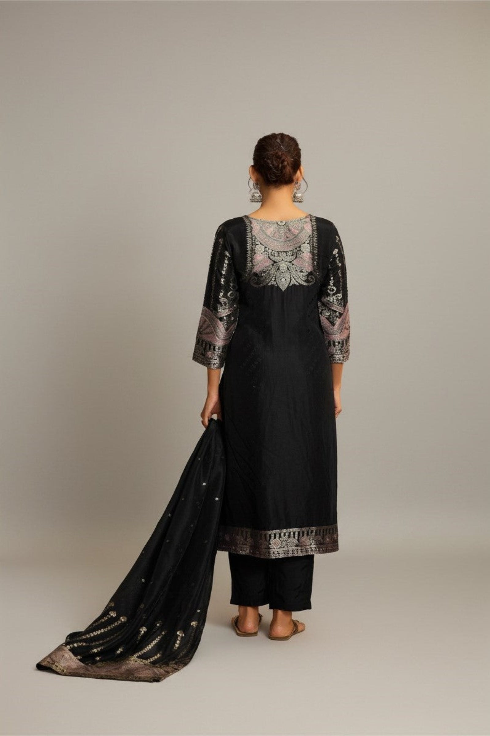 Russian Jacquard Set – Black