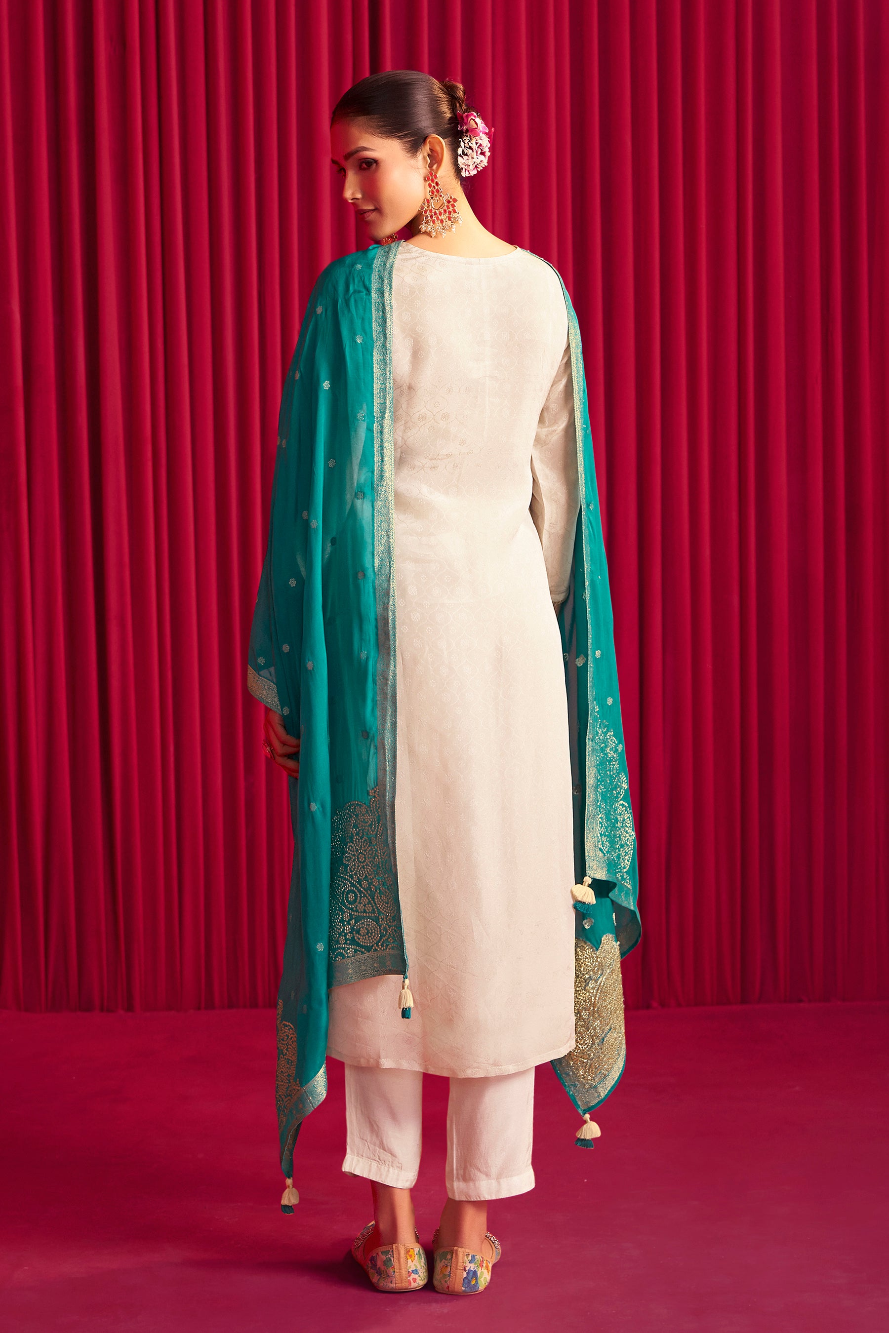 Handwork Tissue Organza Set