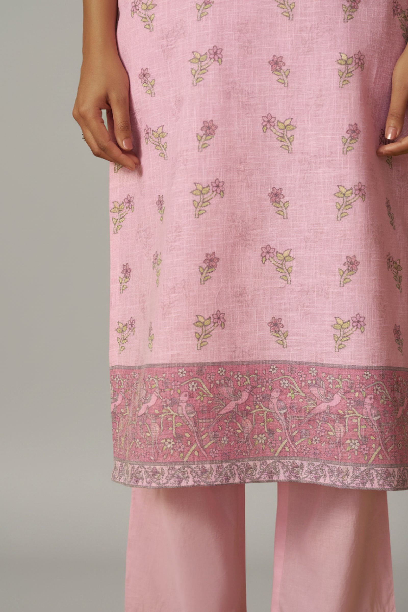 Blush Bloom Linen Cotton Digital Set