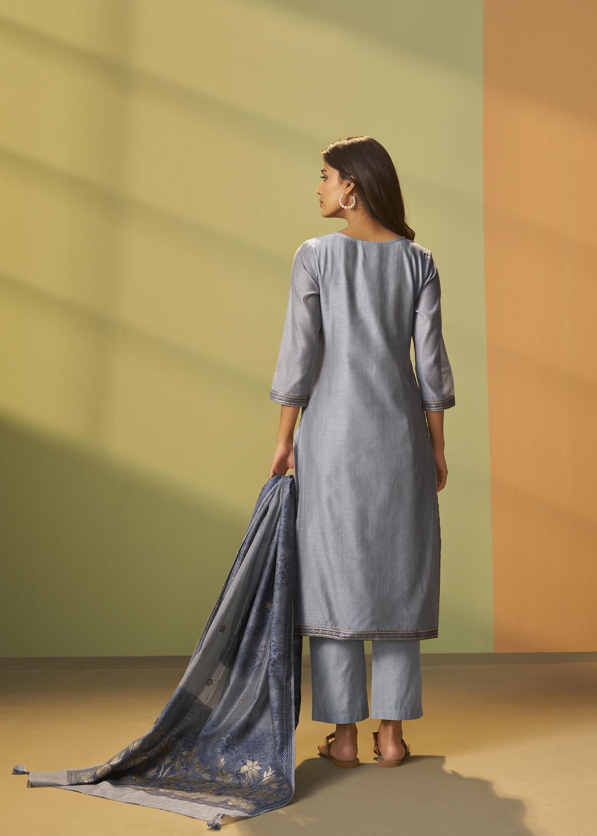 Chanderi Jacquard Set 3