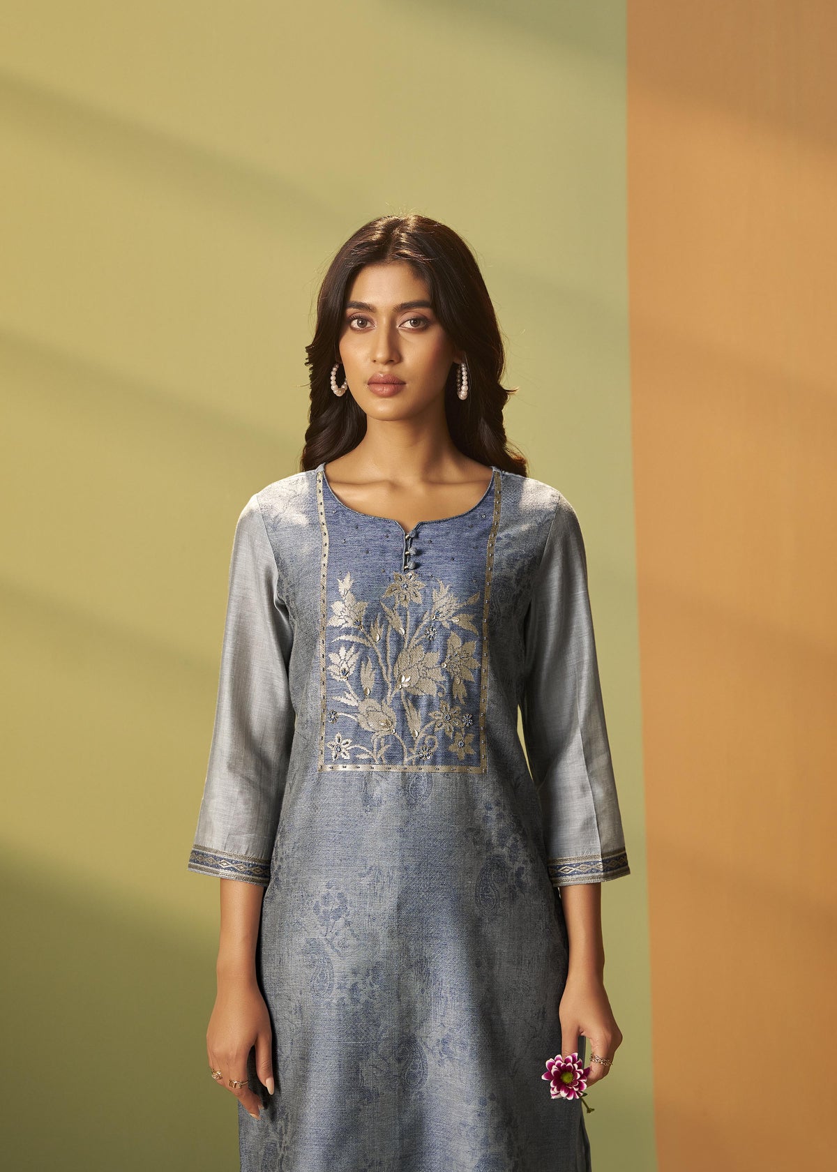 Chanderi Jacquard Set 3