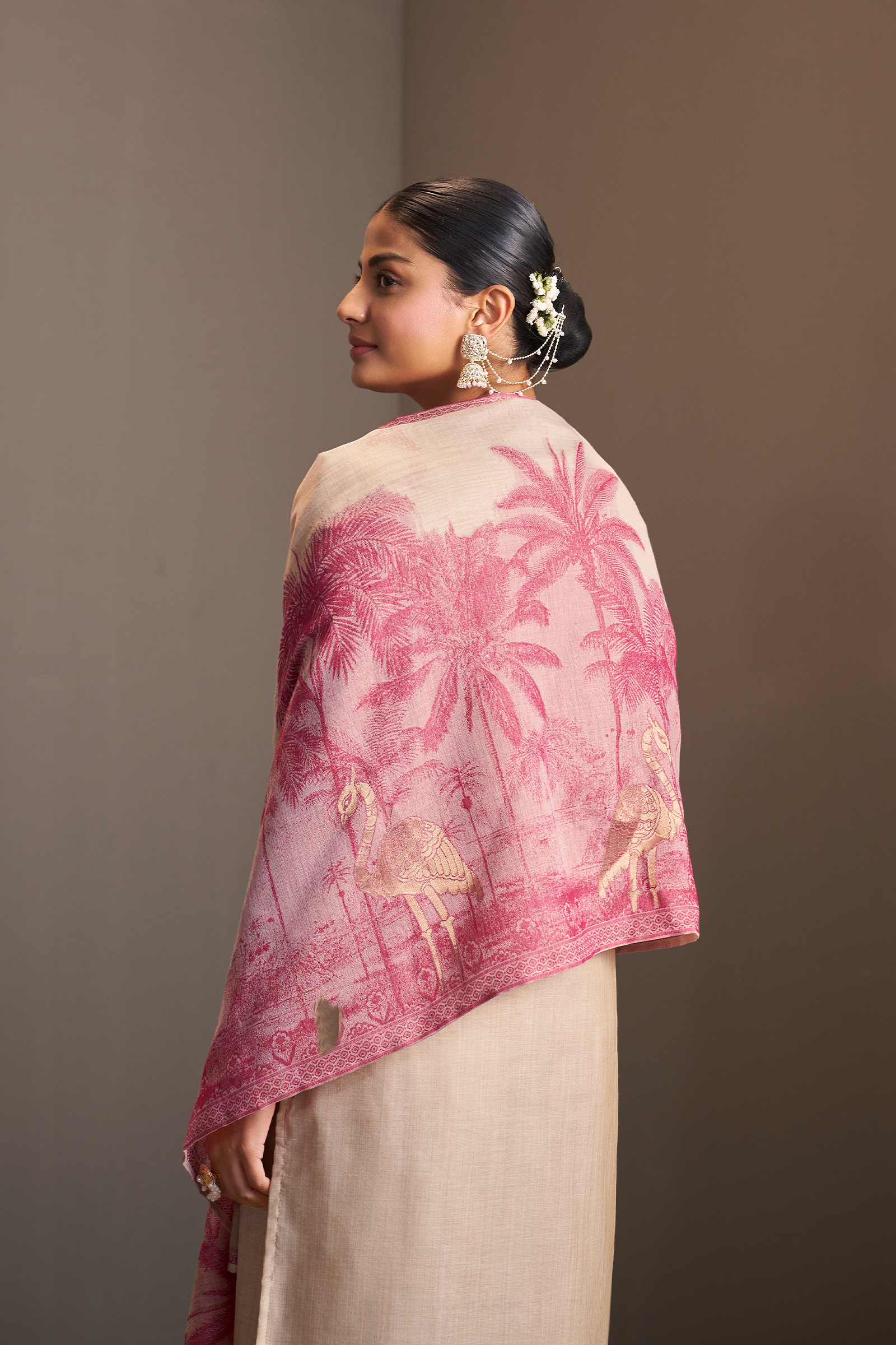 Soft Rosé Embroidered Kurta Set