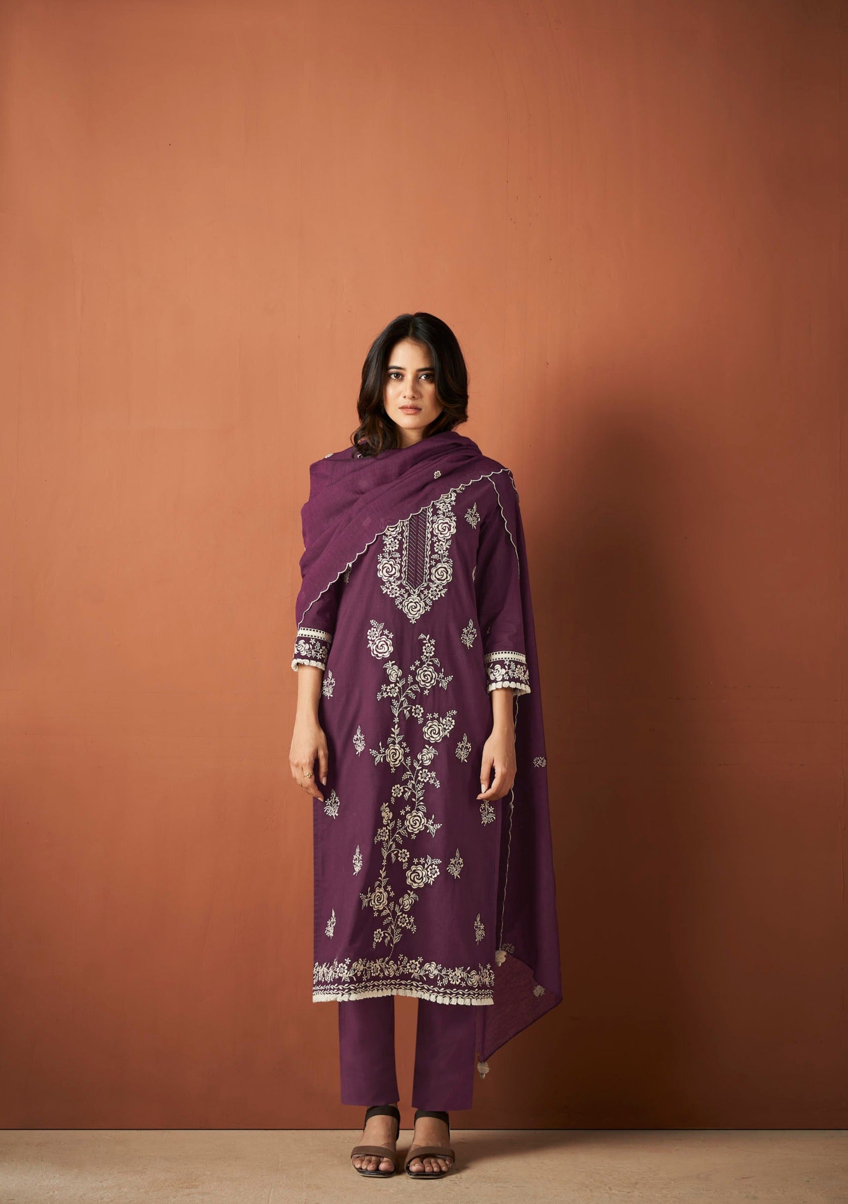 Cambric Cotton Chikankari